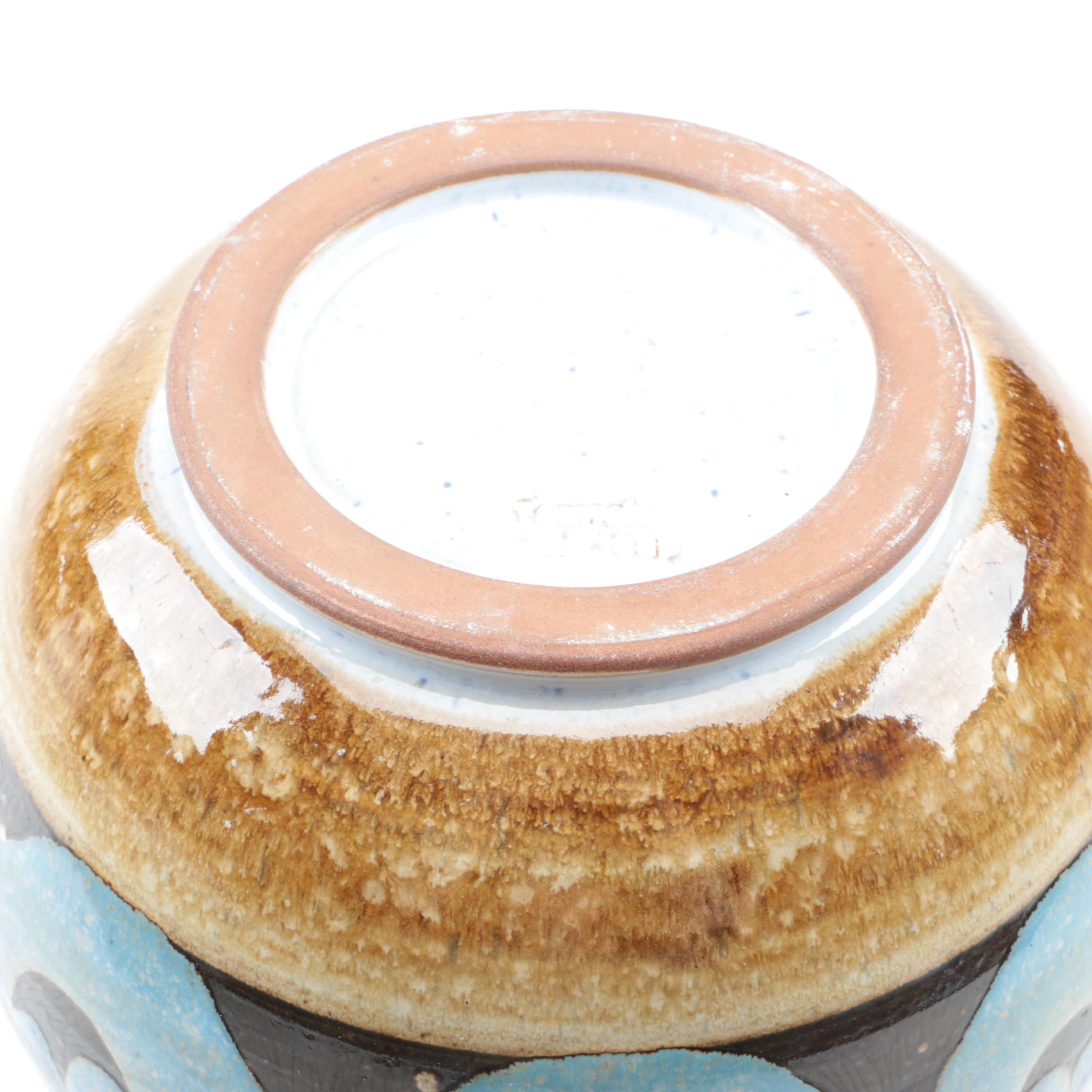 Hand-Painted Ceramic Planters