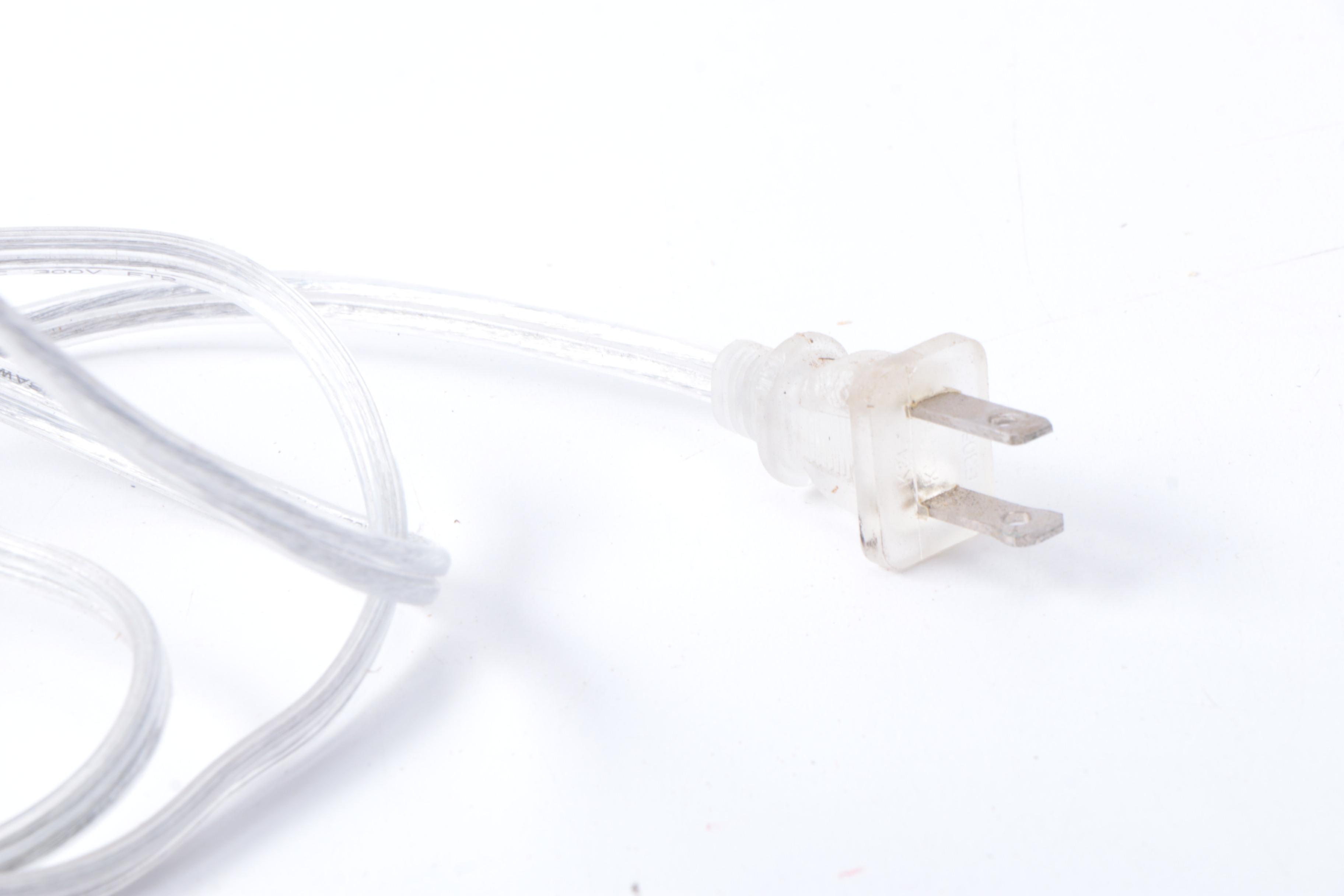 Contemporary Acrylic Orb Table Lamps