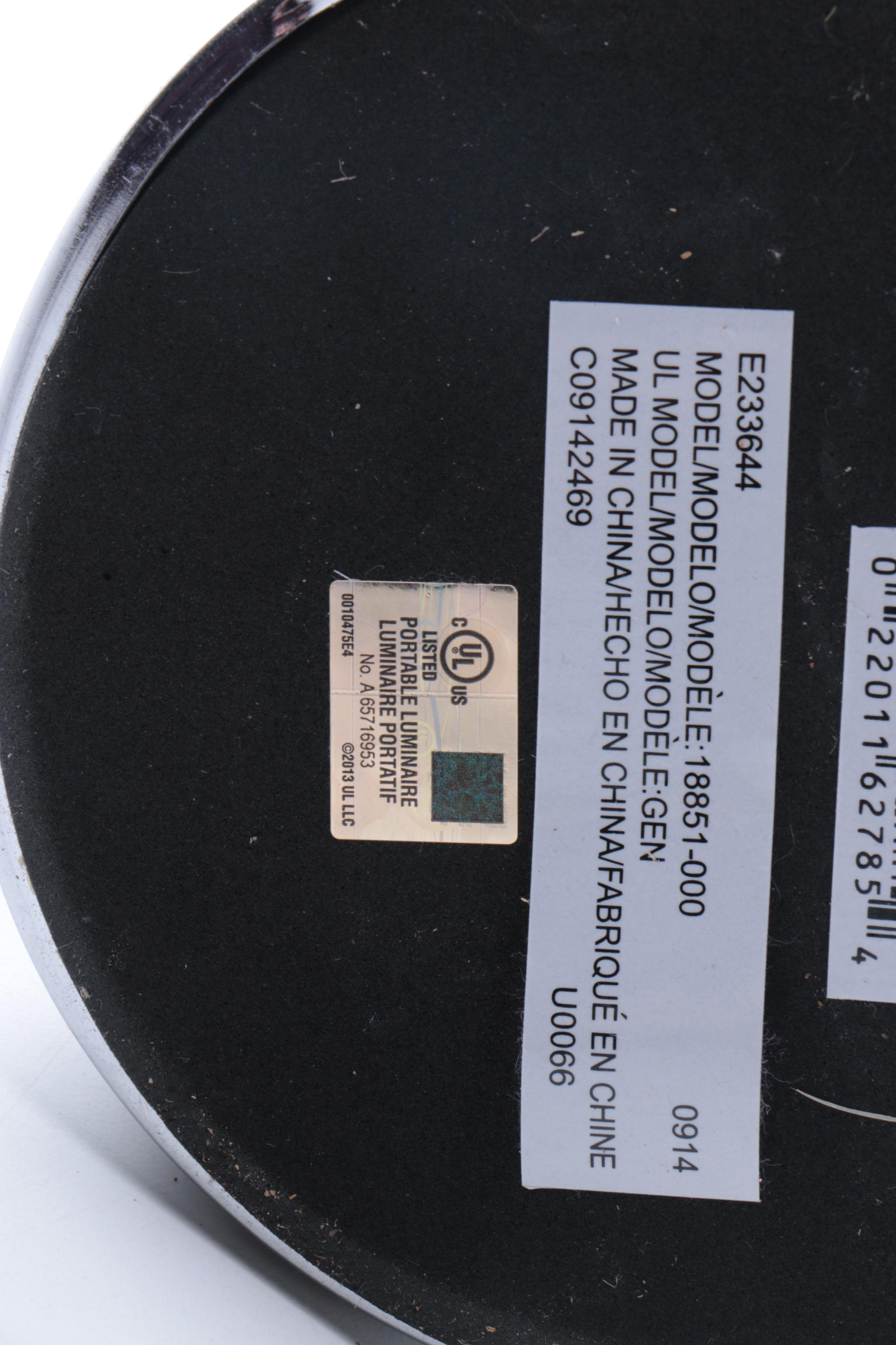 Contemporary Acrylic Orb Table Lamps