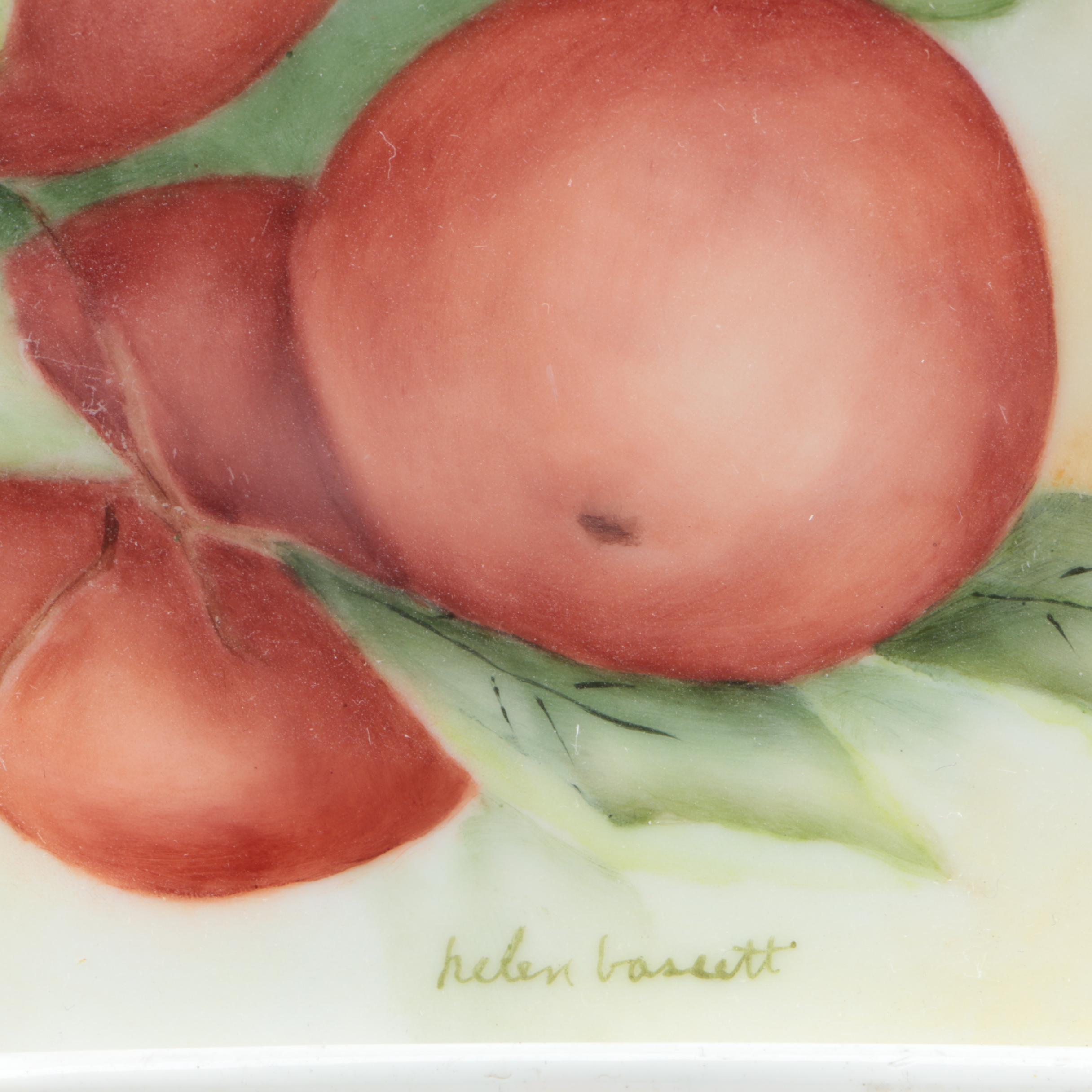 Vintage Hand Painted Plates