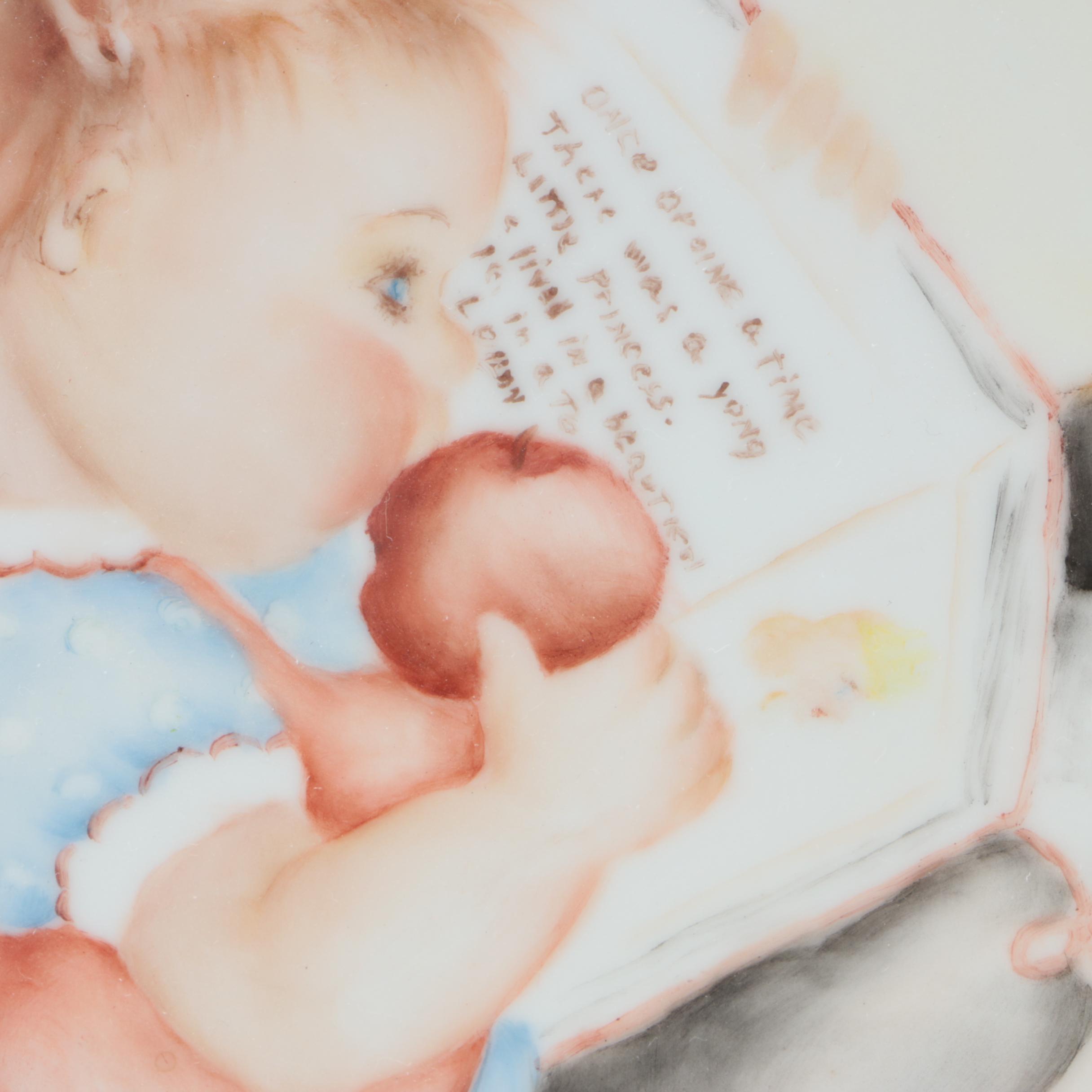 Vintage Hand Painted Plates