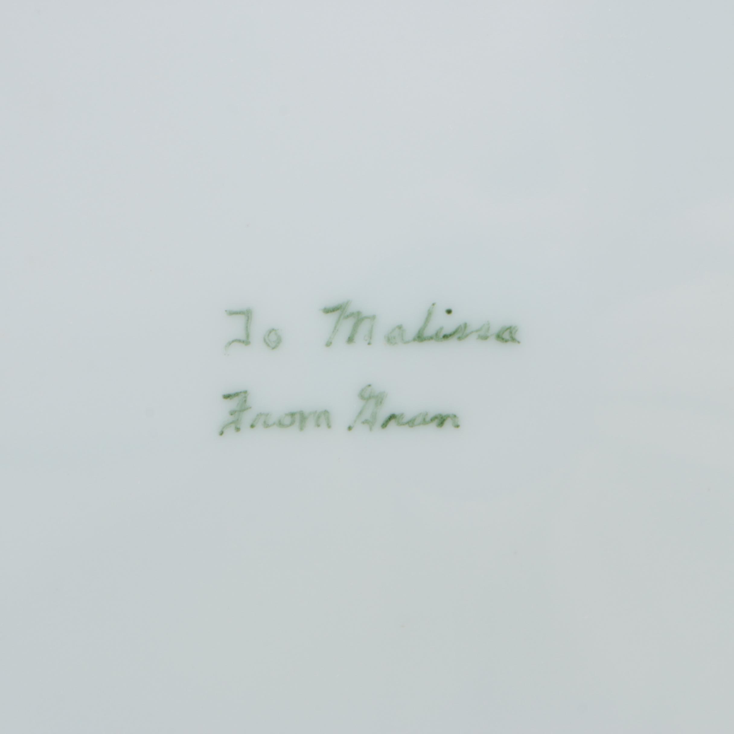 Vintage Hand Painted Plates