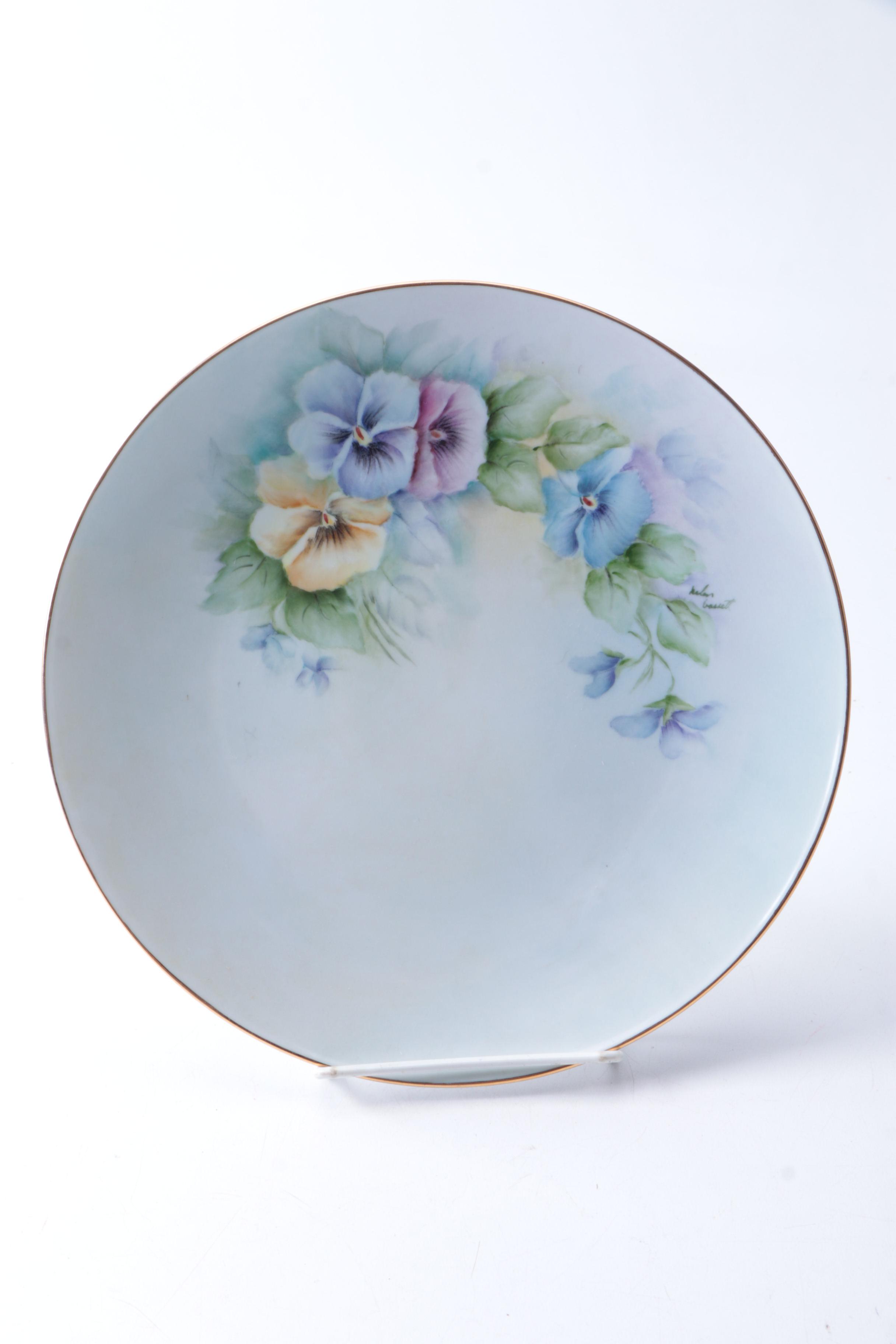 Hand Painted and Other Collector's Plates with Children