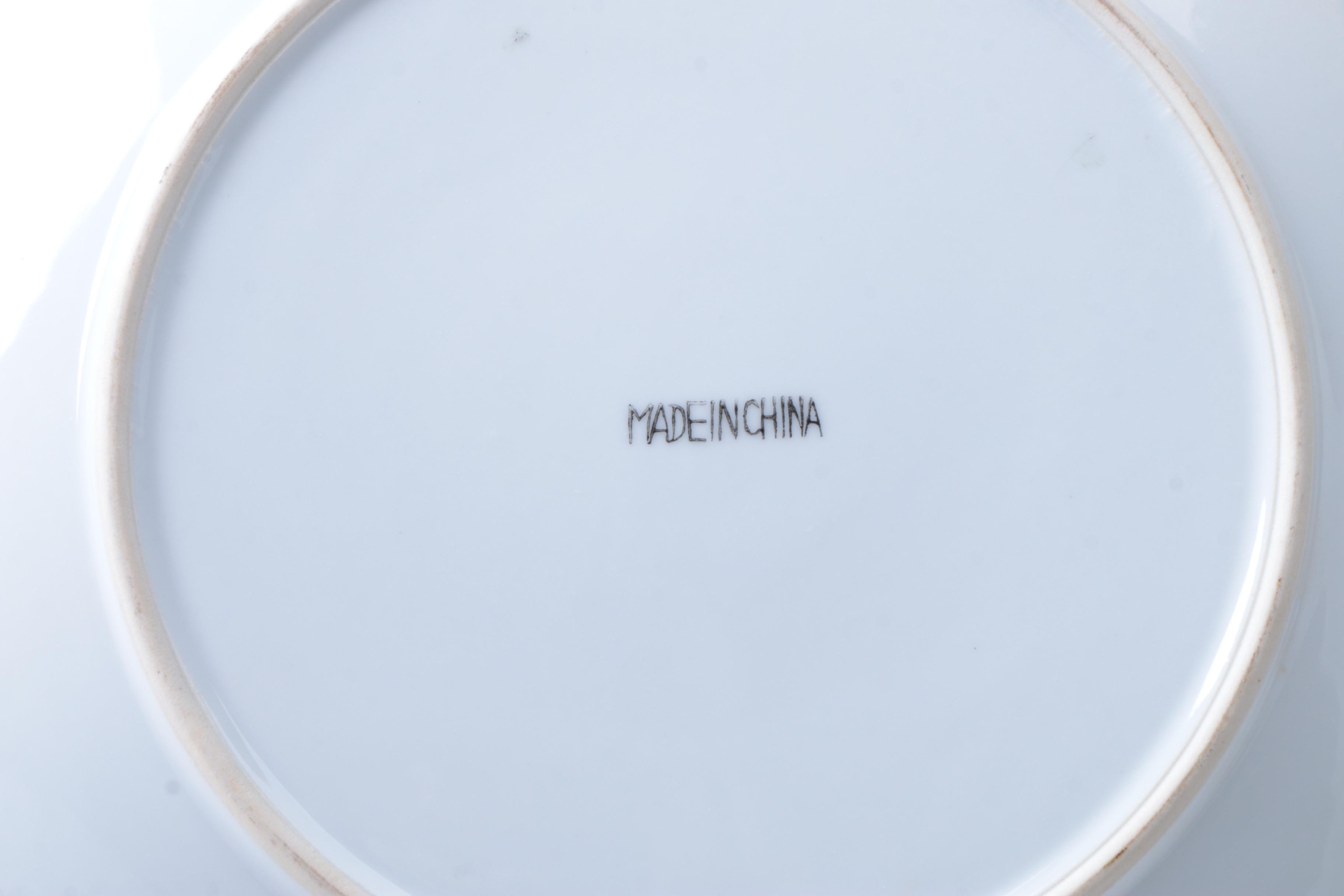 Hand Painted and Other Collector's Plates with Children