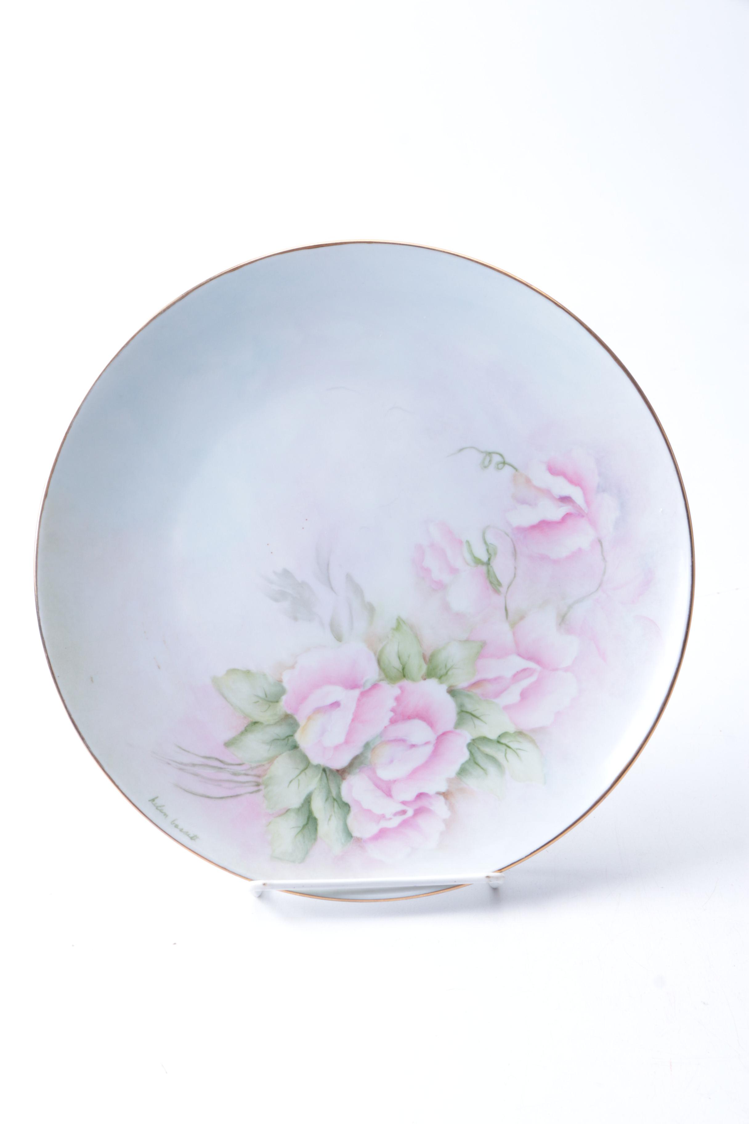 Hand Painted and Other Collector's Plates with Children