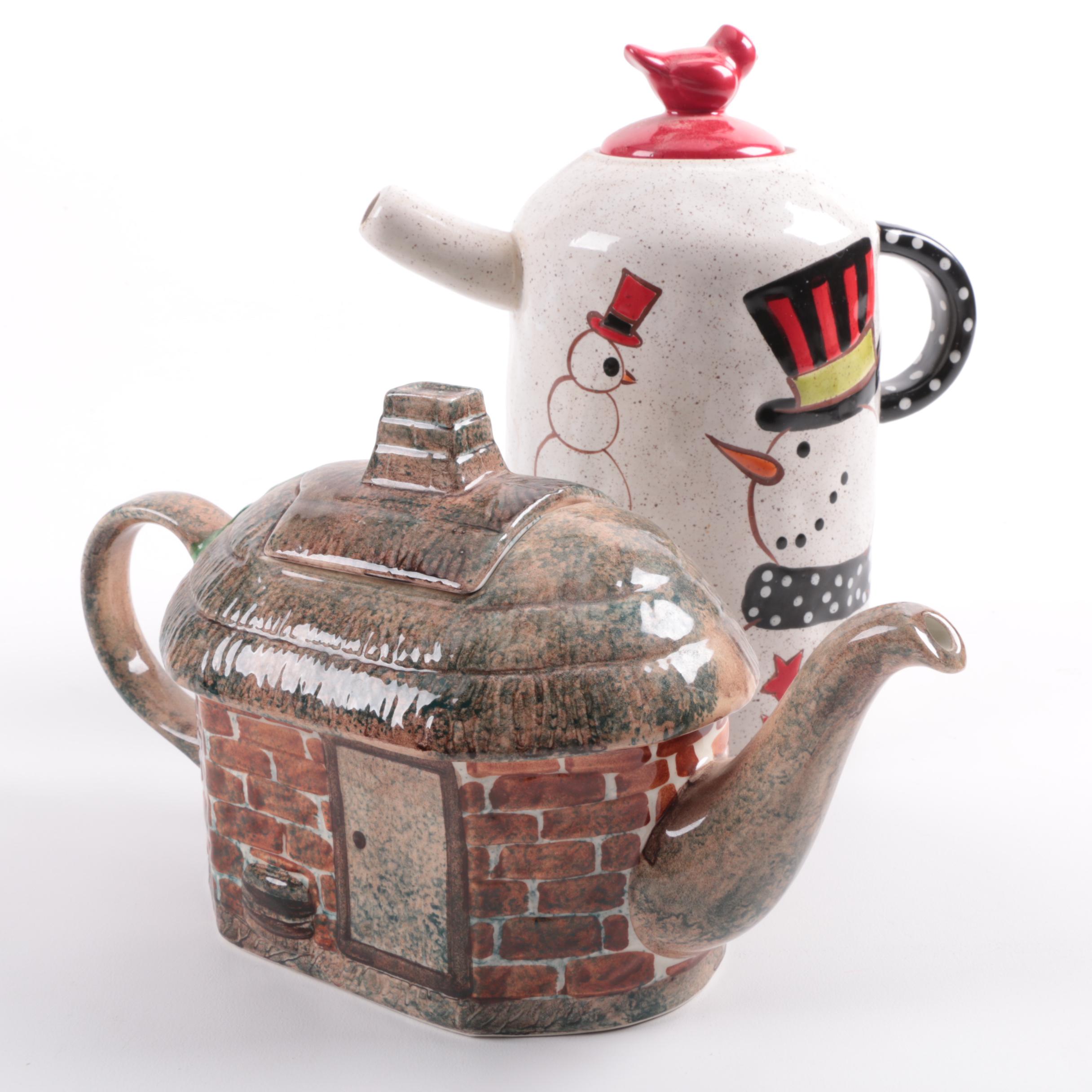 Novelty Ceramic Teapots