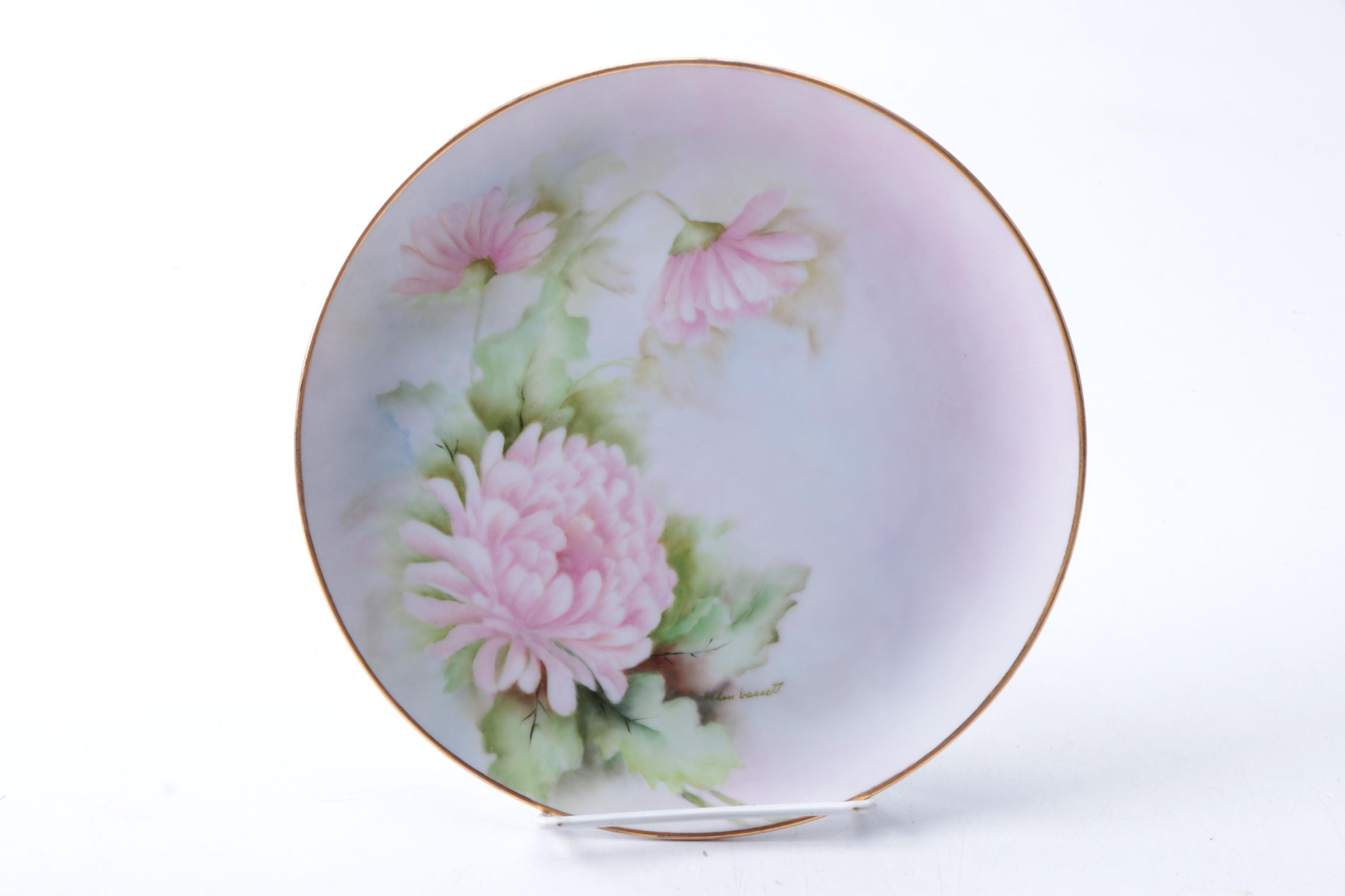 Hand Painted and Other Collector's Plates with Children