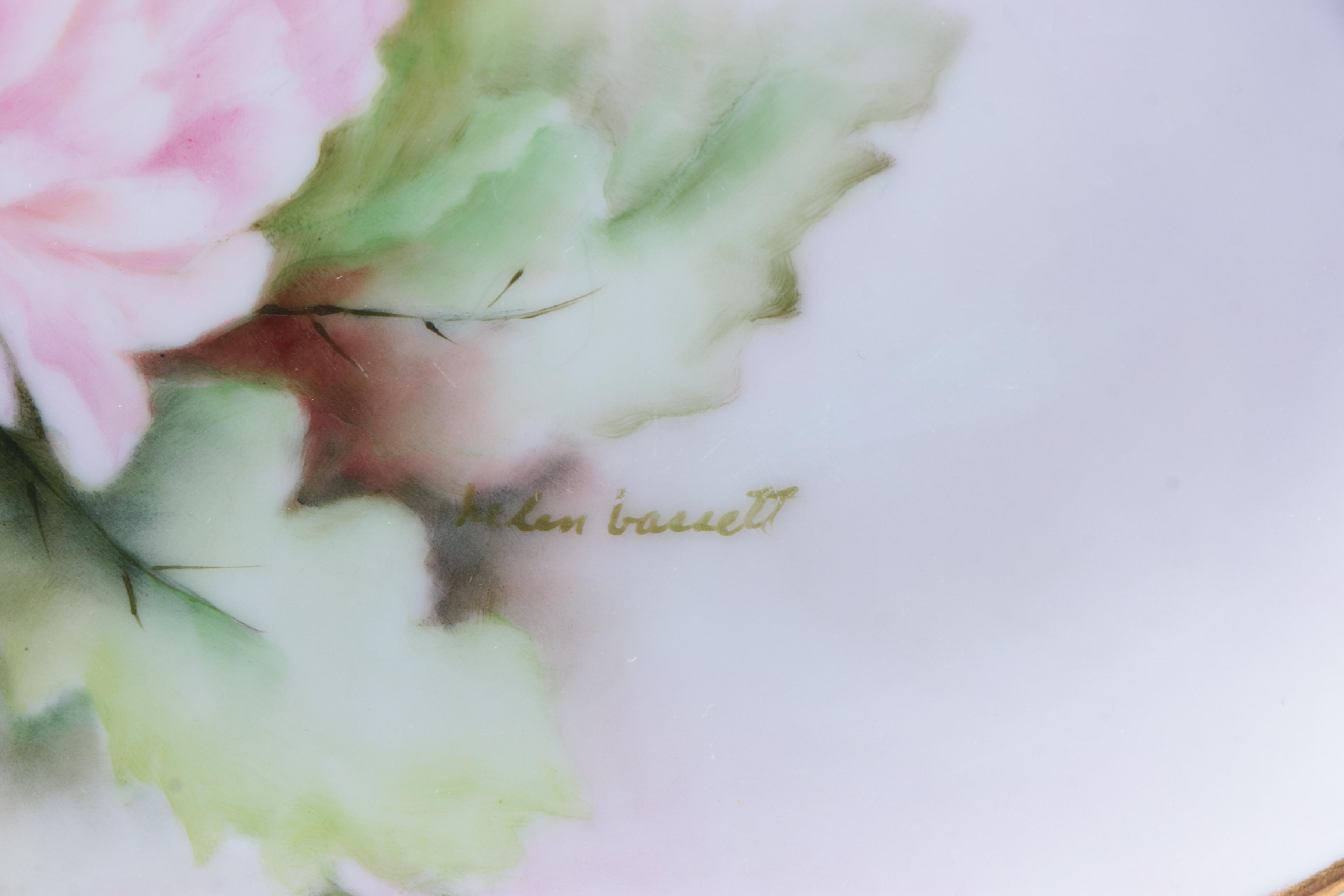 Hand Painted and Other Collector's Plates with Children