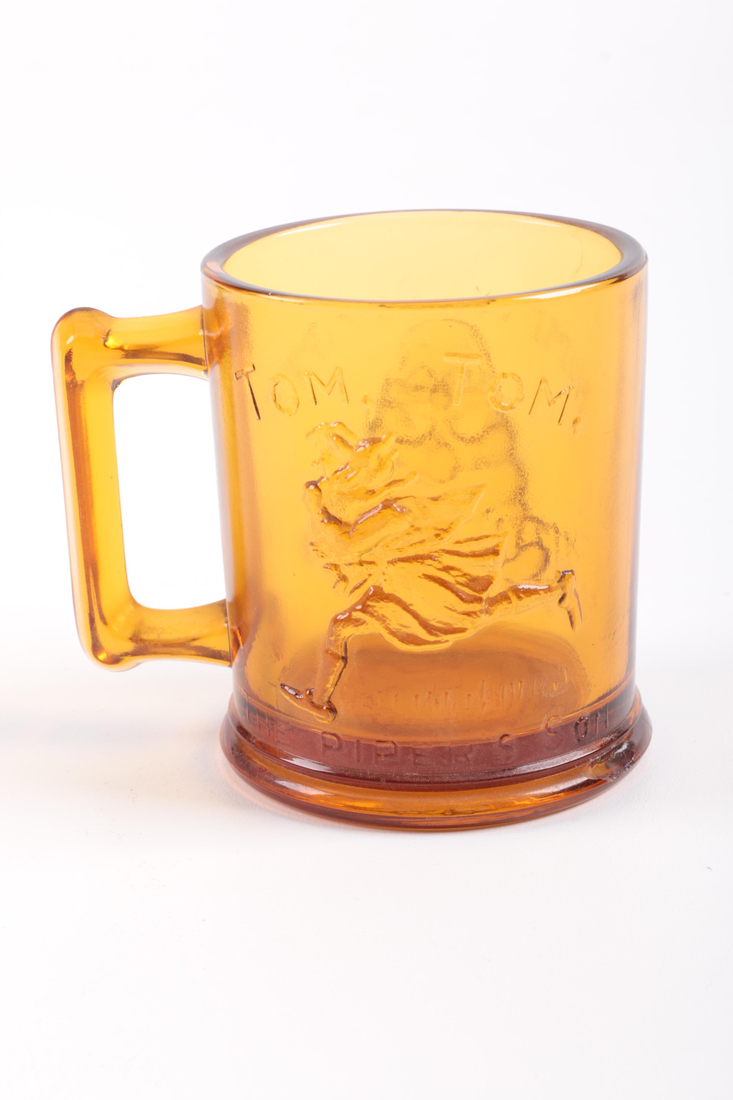 Vintage Indiana Glass Nursery Rhyme Tableware