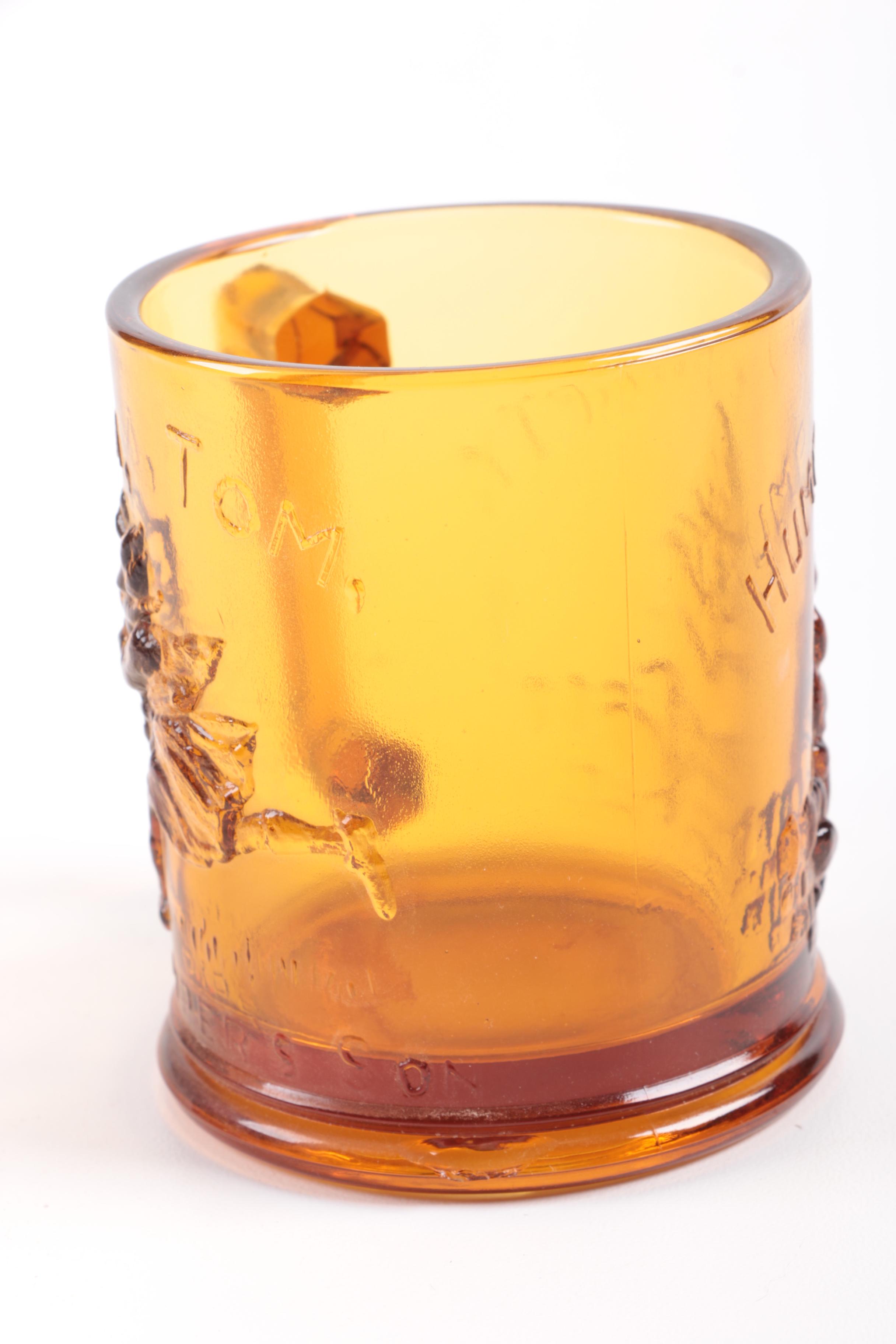 Vintage Indiana Glass Nursery Rhyme Tableware