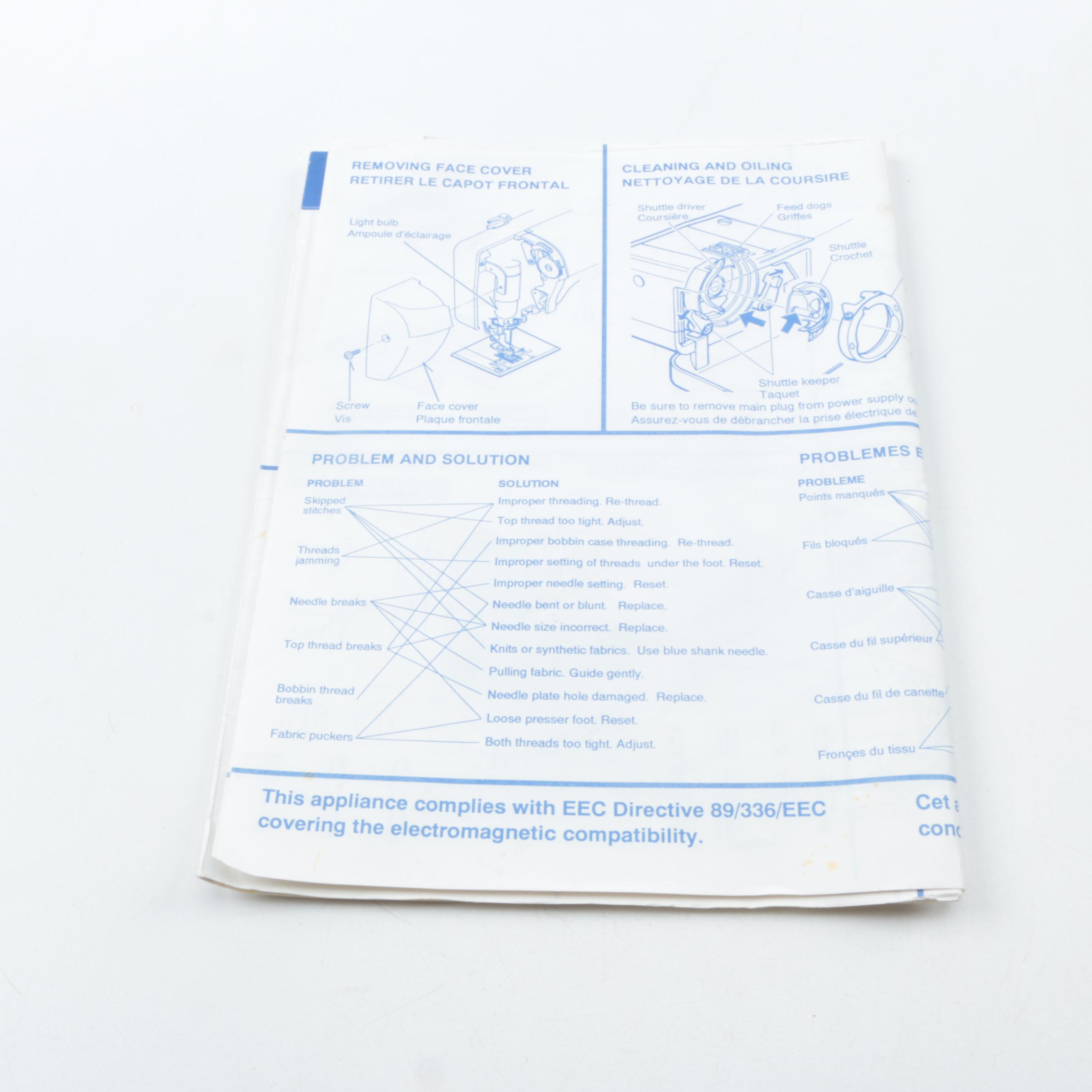 Elna "Jubilee" Electronic Sewing Machine