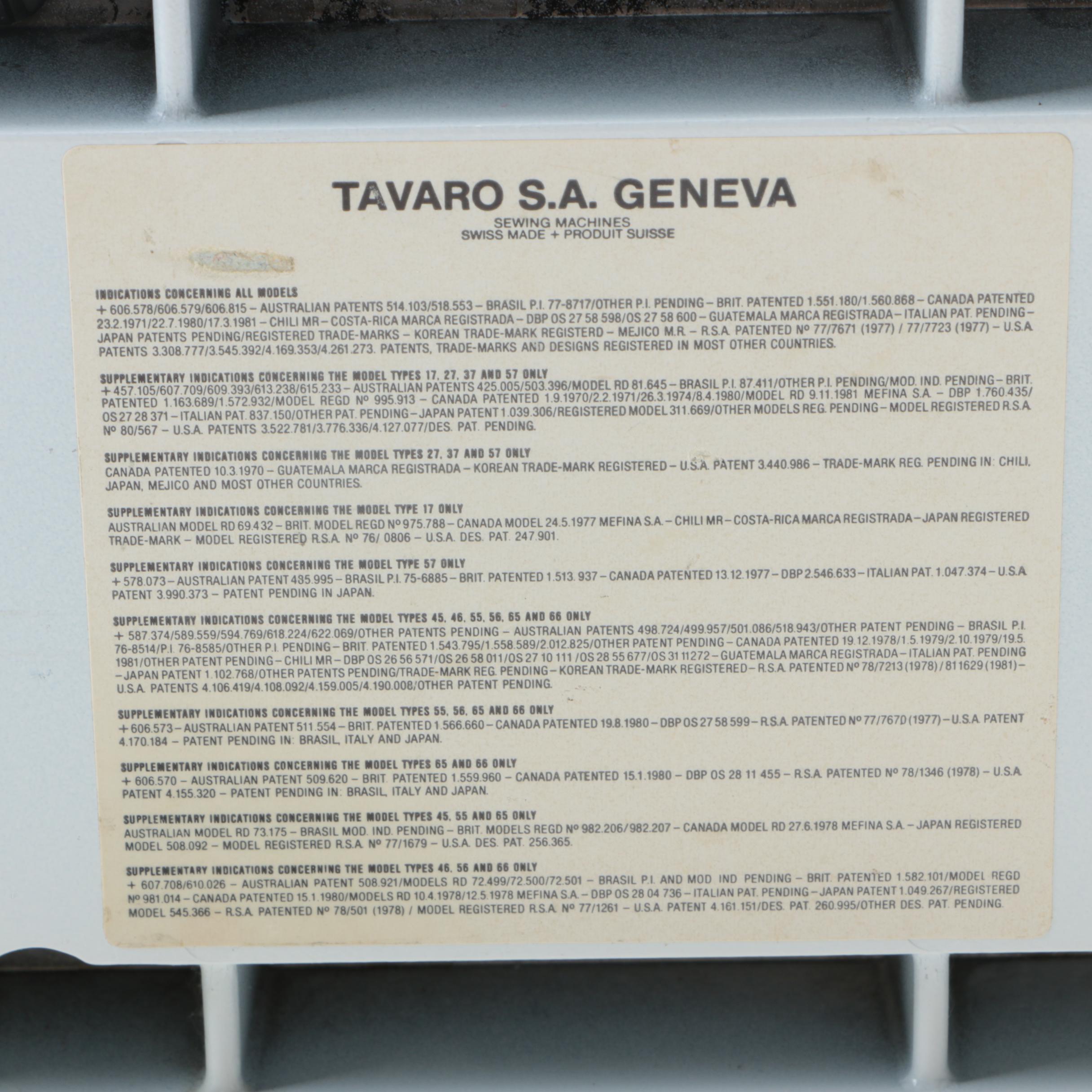 Elna "Jubilee" Electronic Sewing Machine