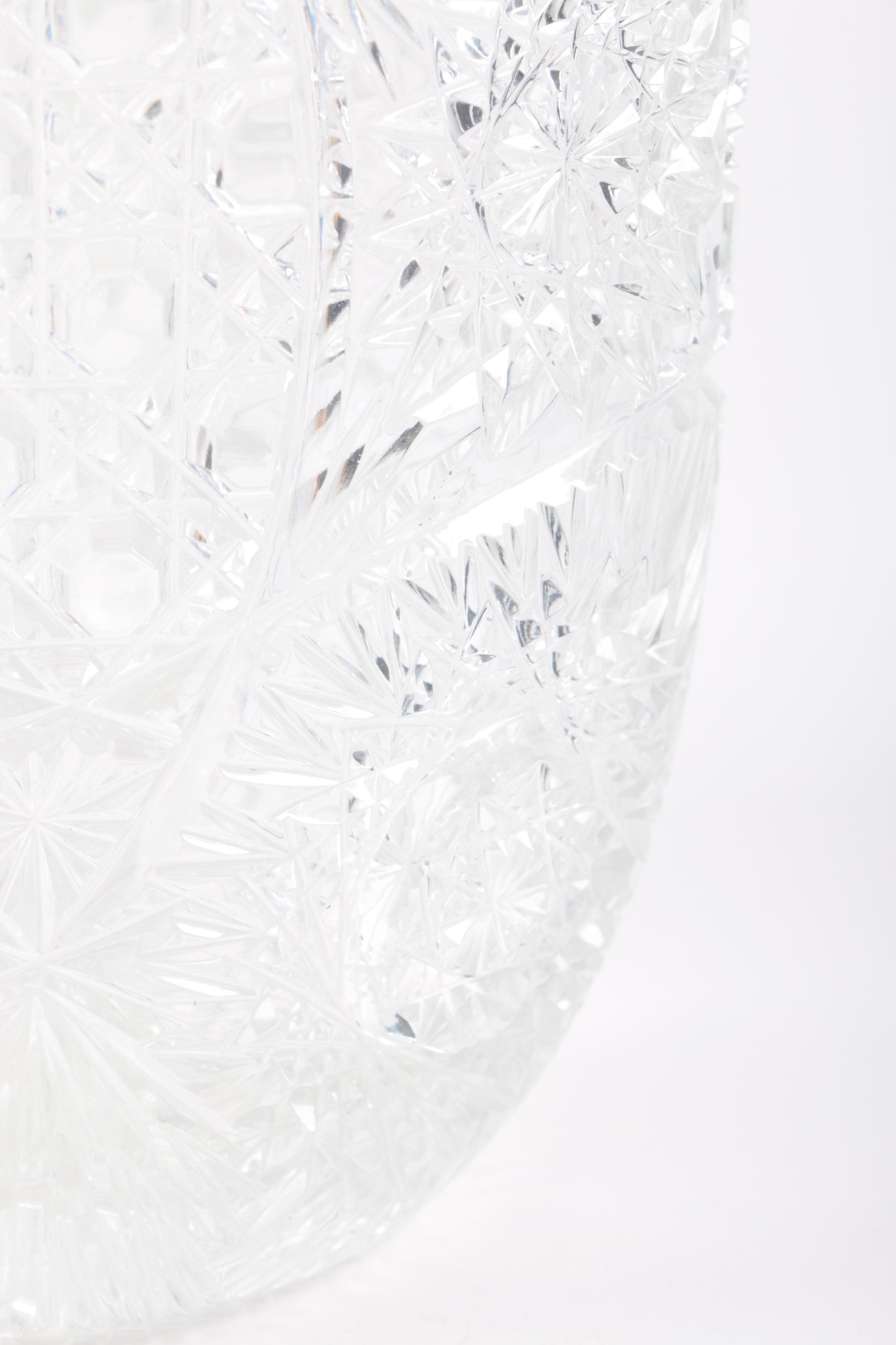 American Brilliant Period Cut Glass Vase