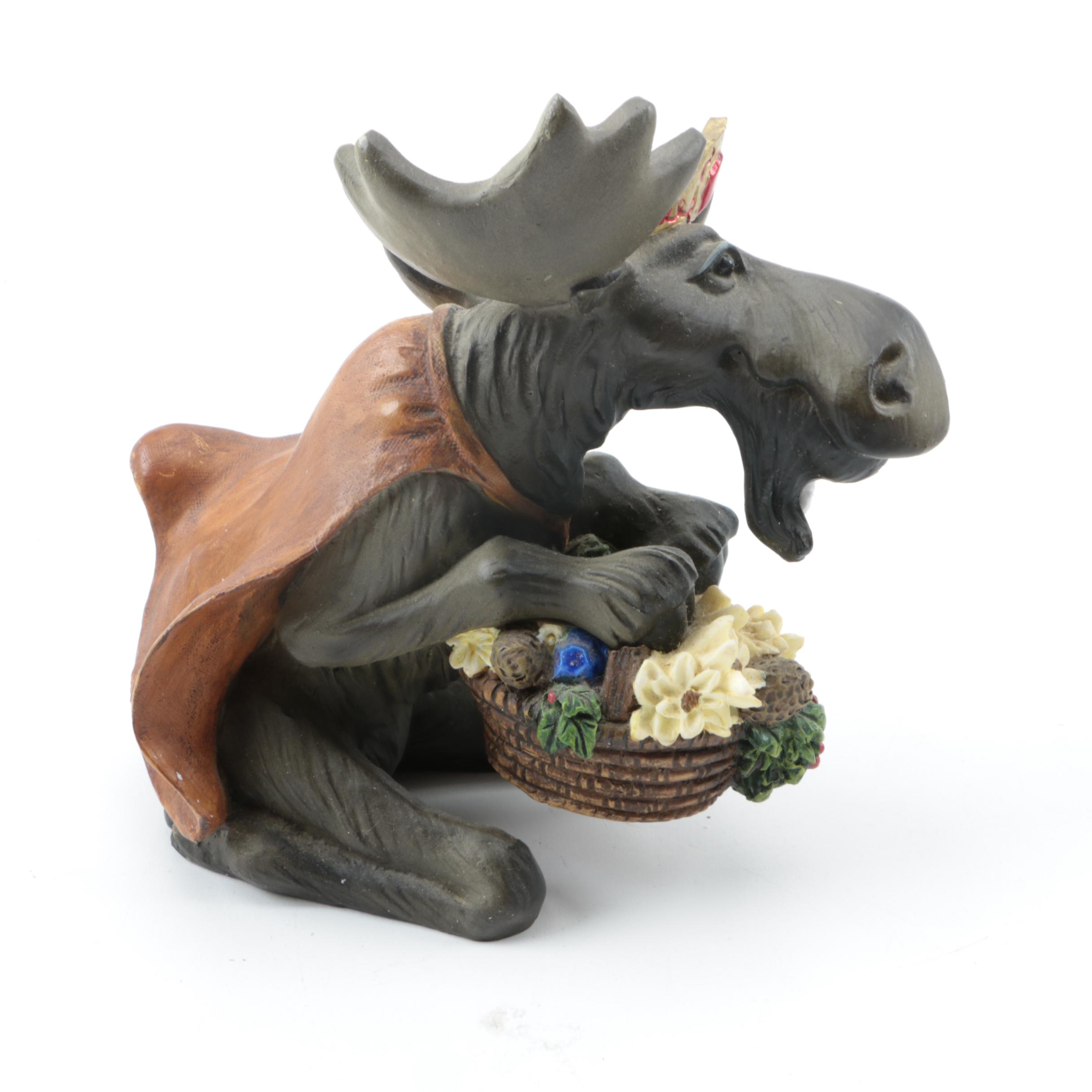 Big Sky Carvers Moose Figurines