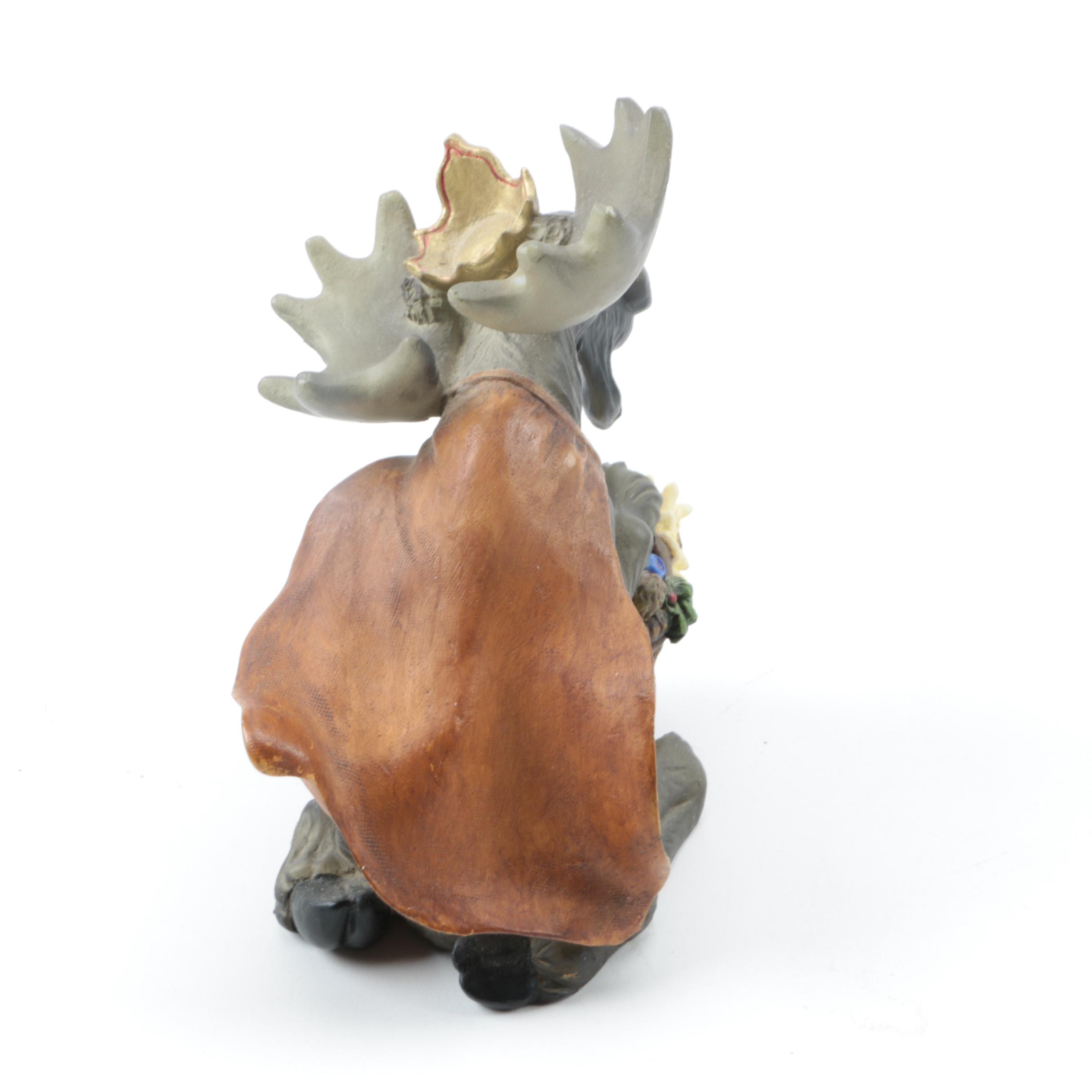 Big Sky Carvers Moose Figurines