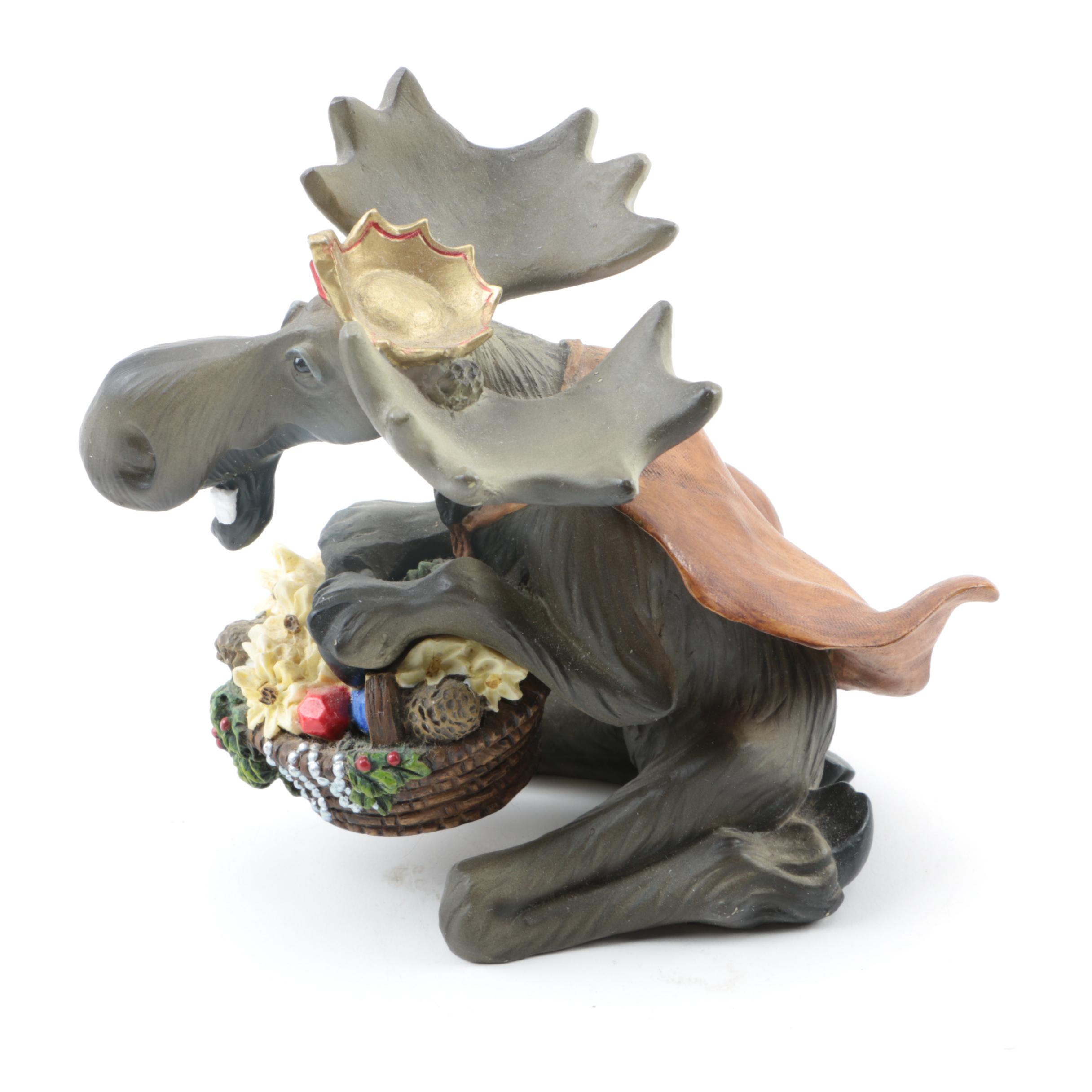 Big Sky Carvers Moose Figurines