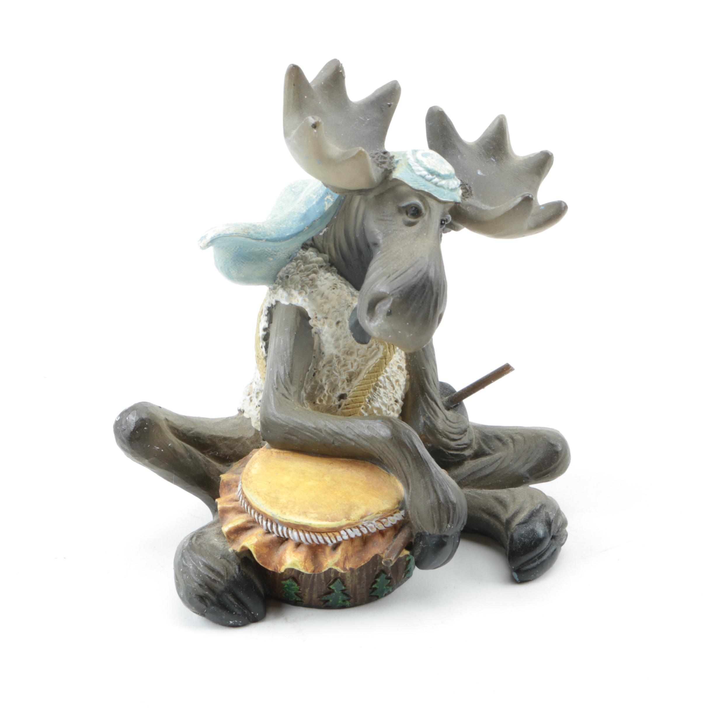 Big Sky Carvers Moose Figurines