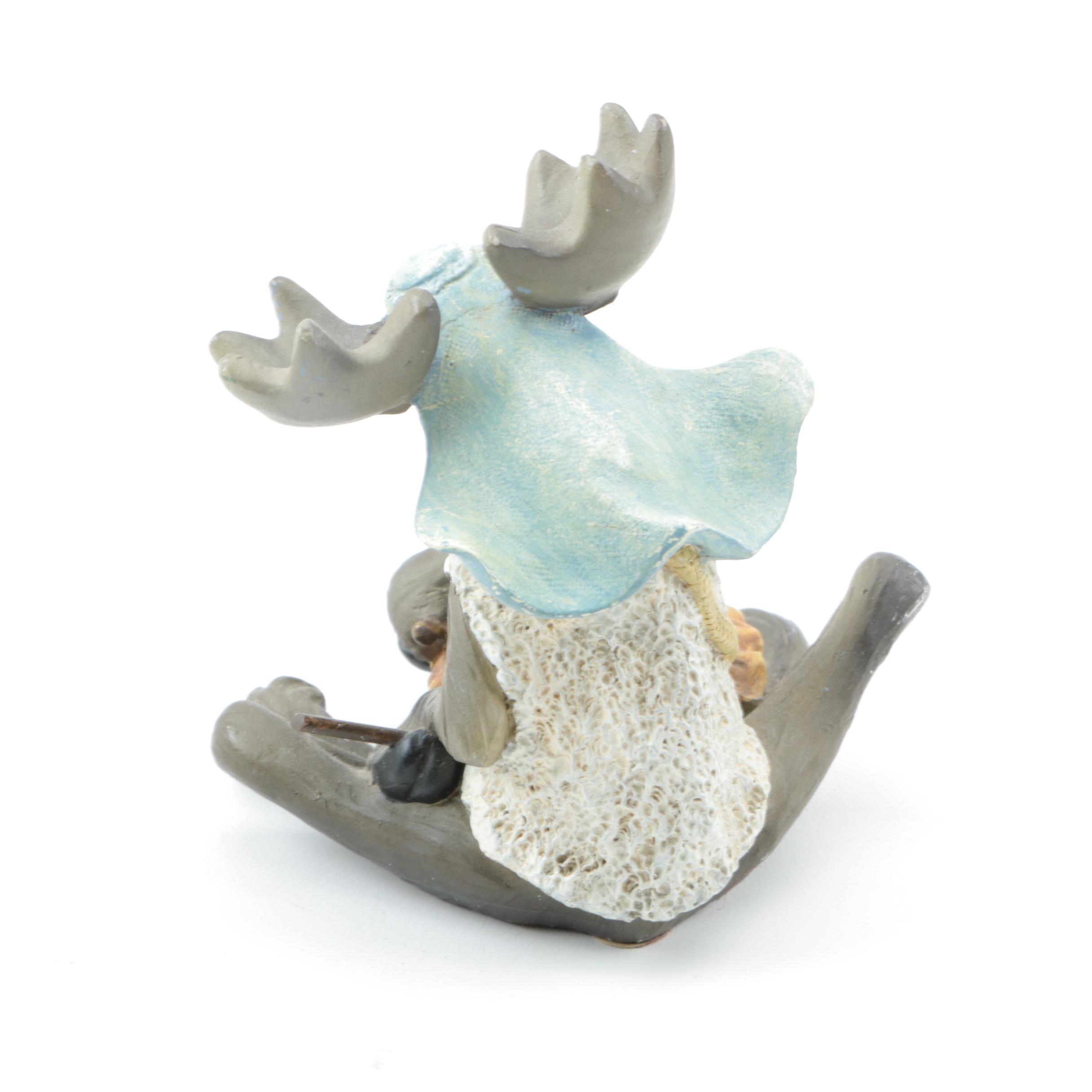 Big Sky Carvers Moose Figurines