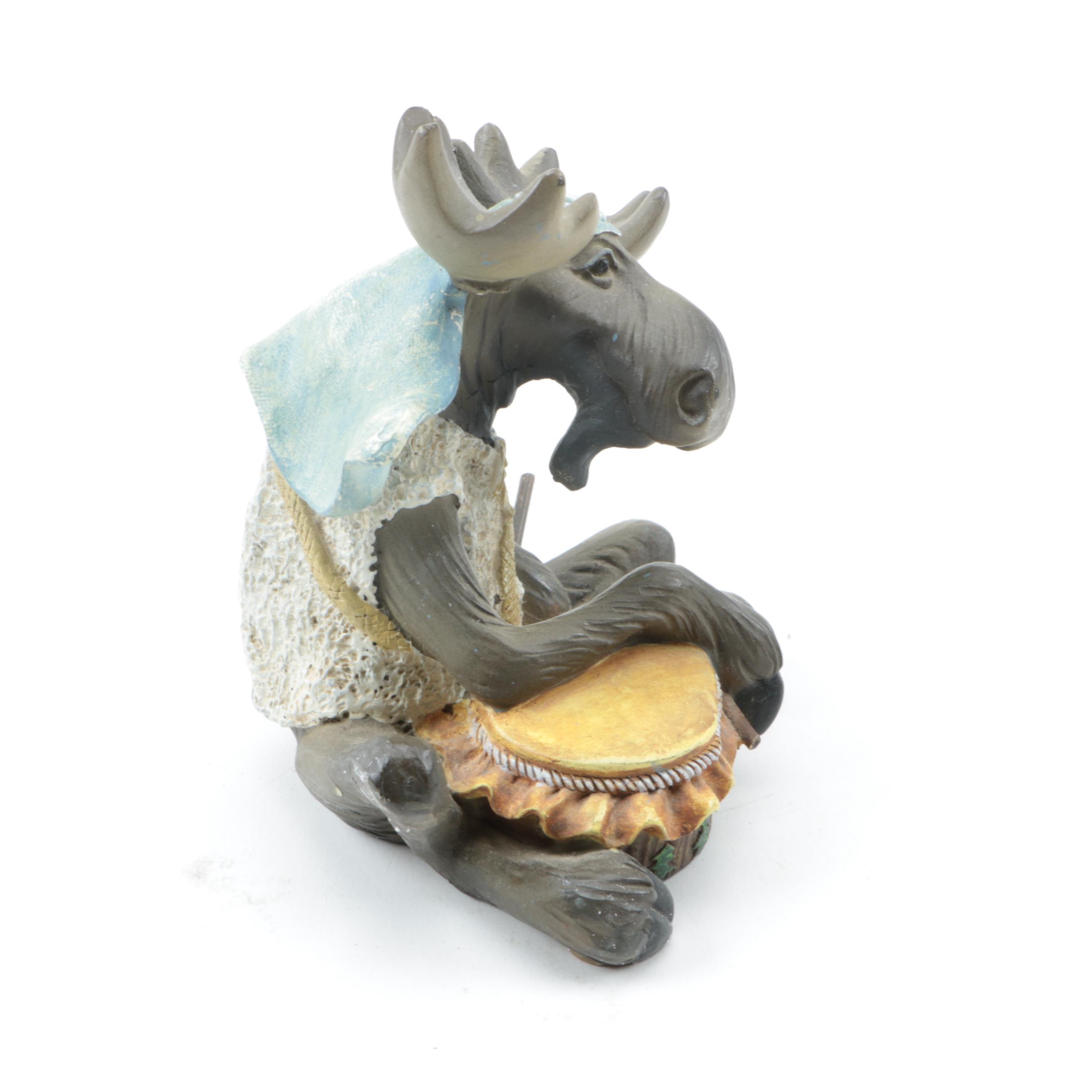 Big Sky Carvers Moose Figurines