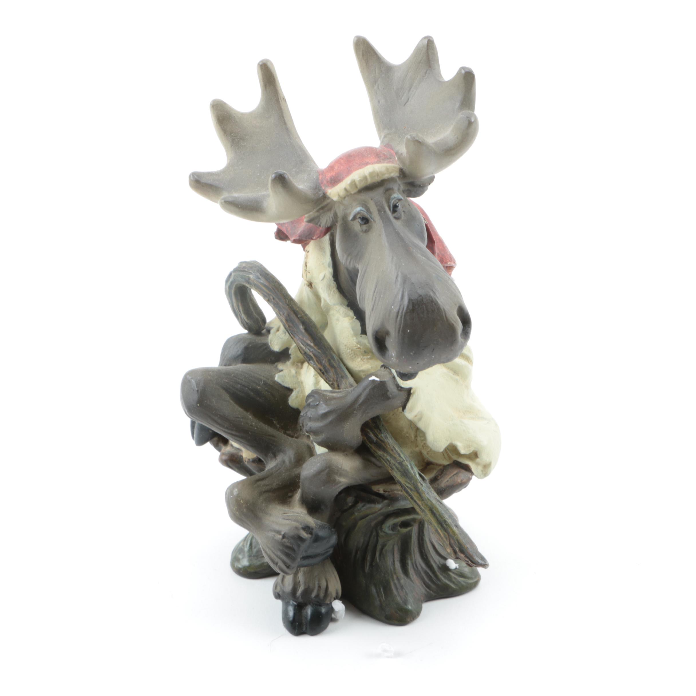 Big Sky Carvers Moose Figurines