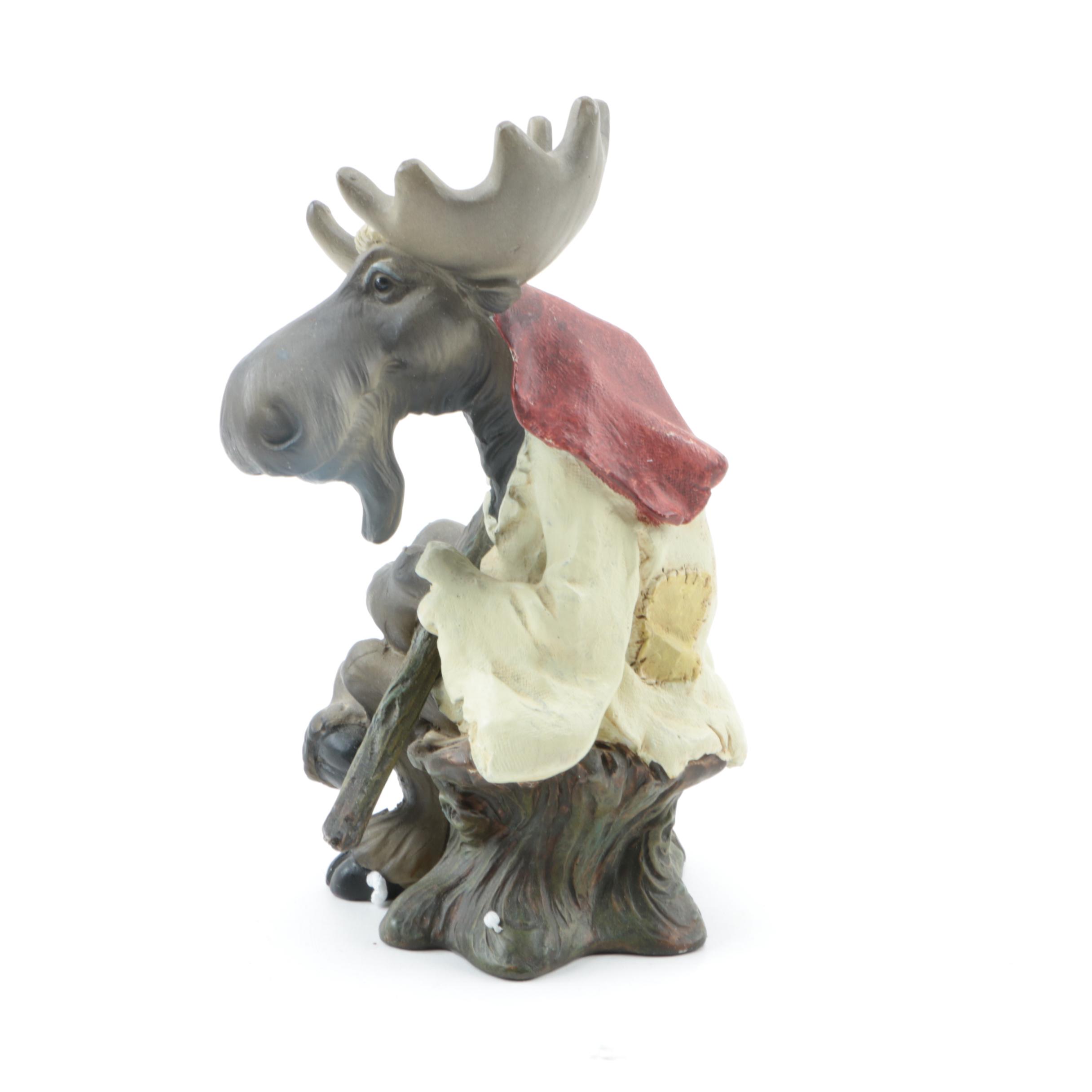Big Sky Carvers Moose Figurines