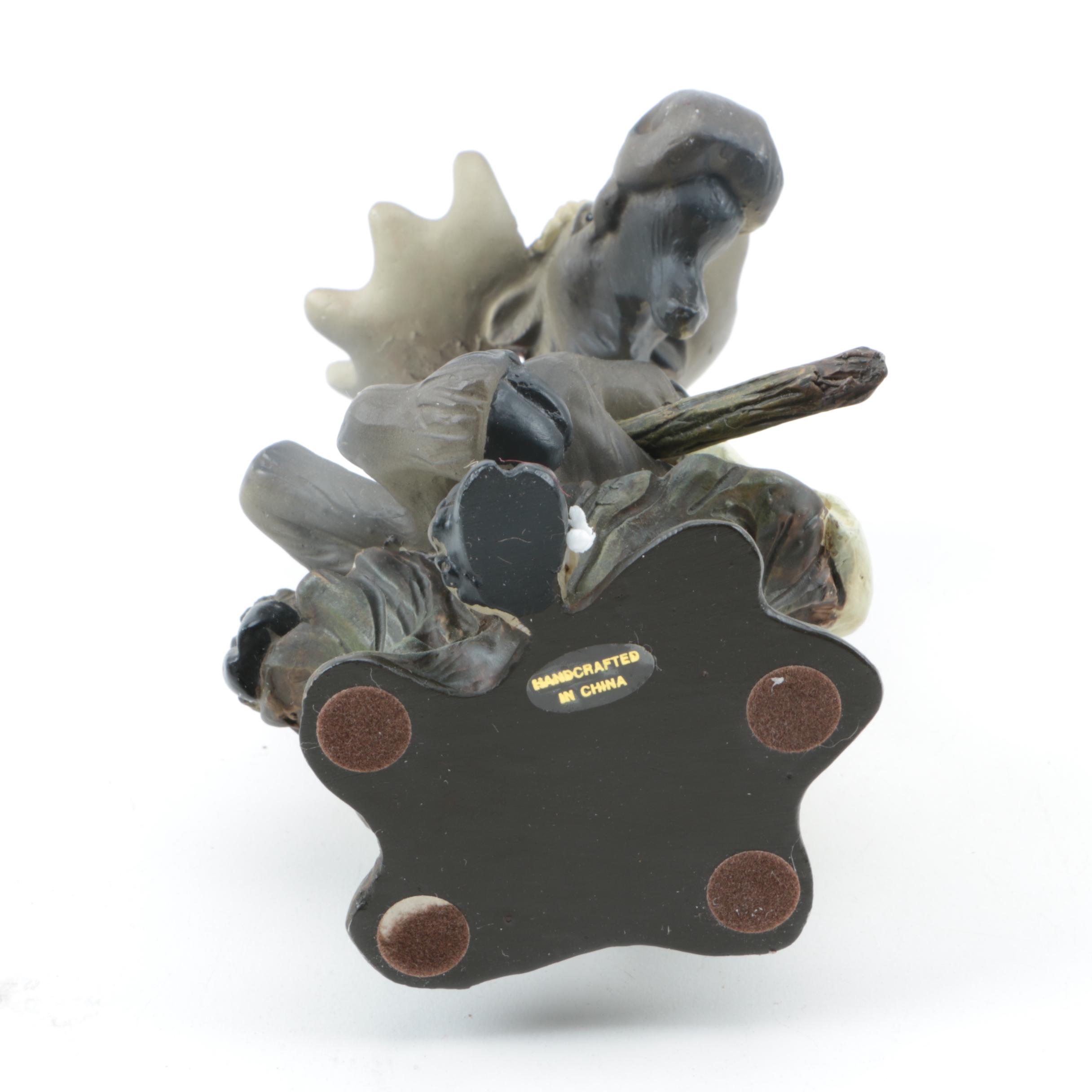 Big Sky Carvers Moose Figurines