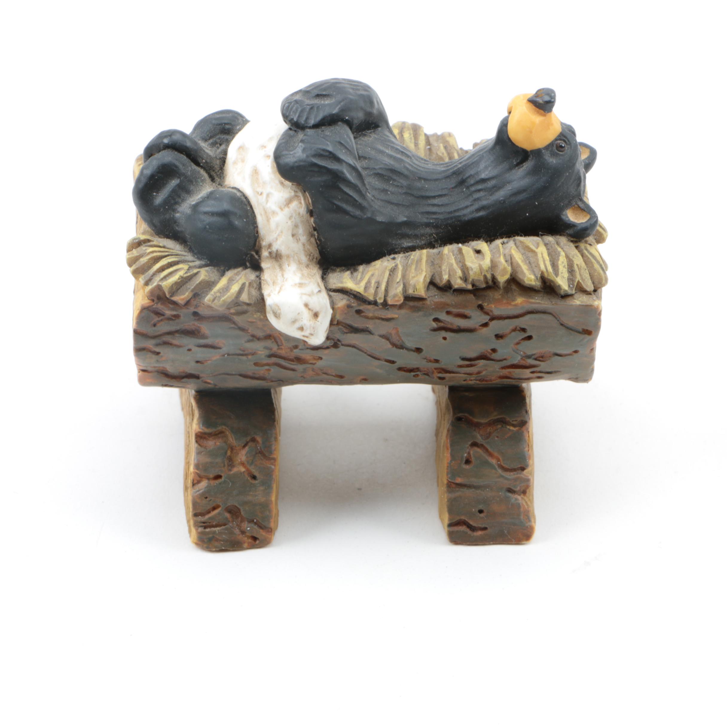 Bear Nativity Figurines by Big Sky Carvers
