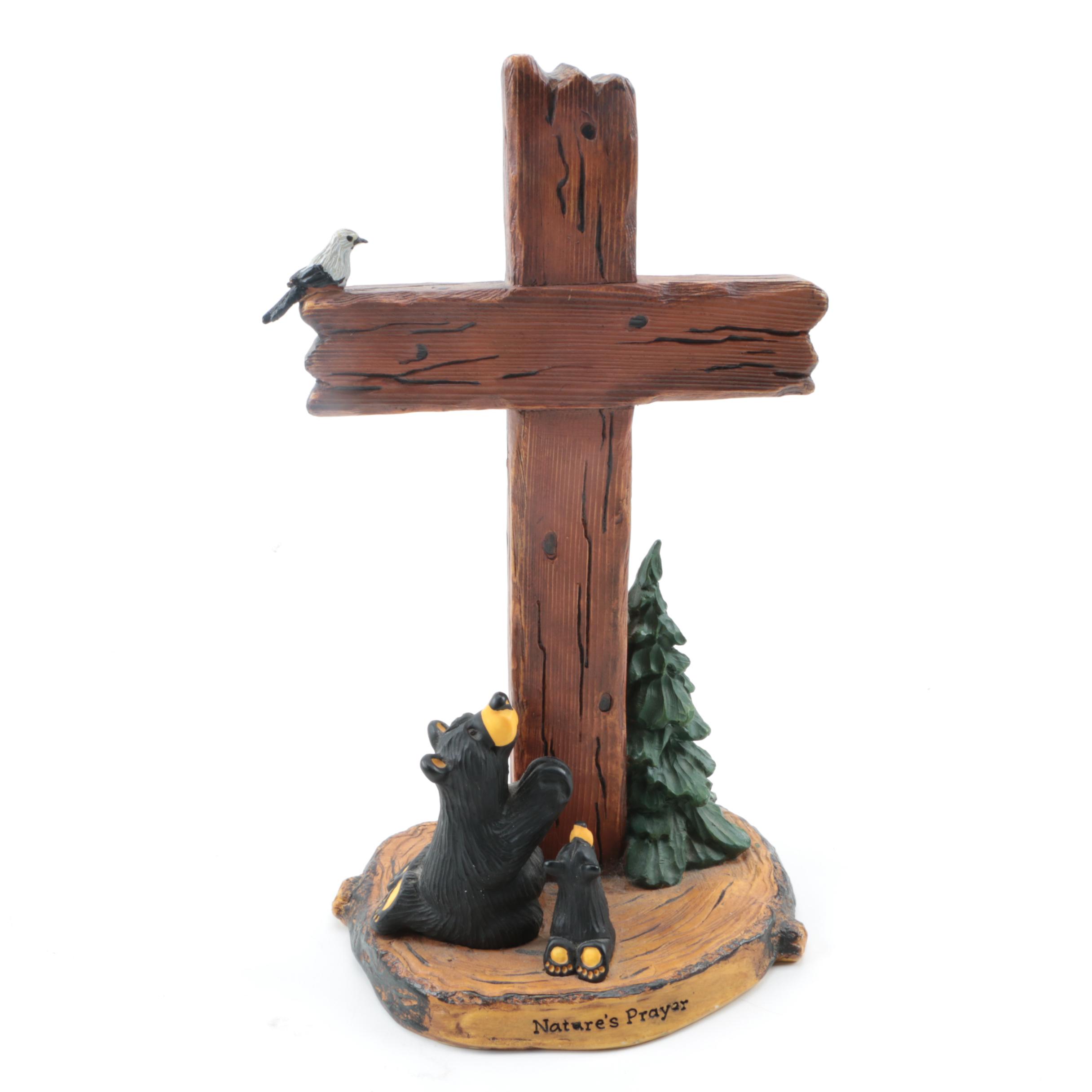 Bear Nativity Figurines by Big Sky Carvers