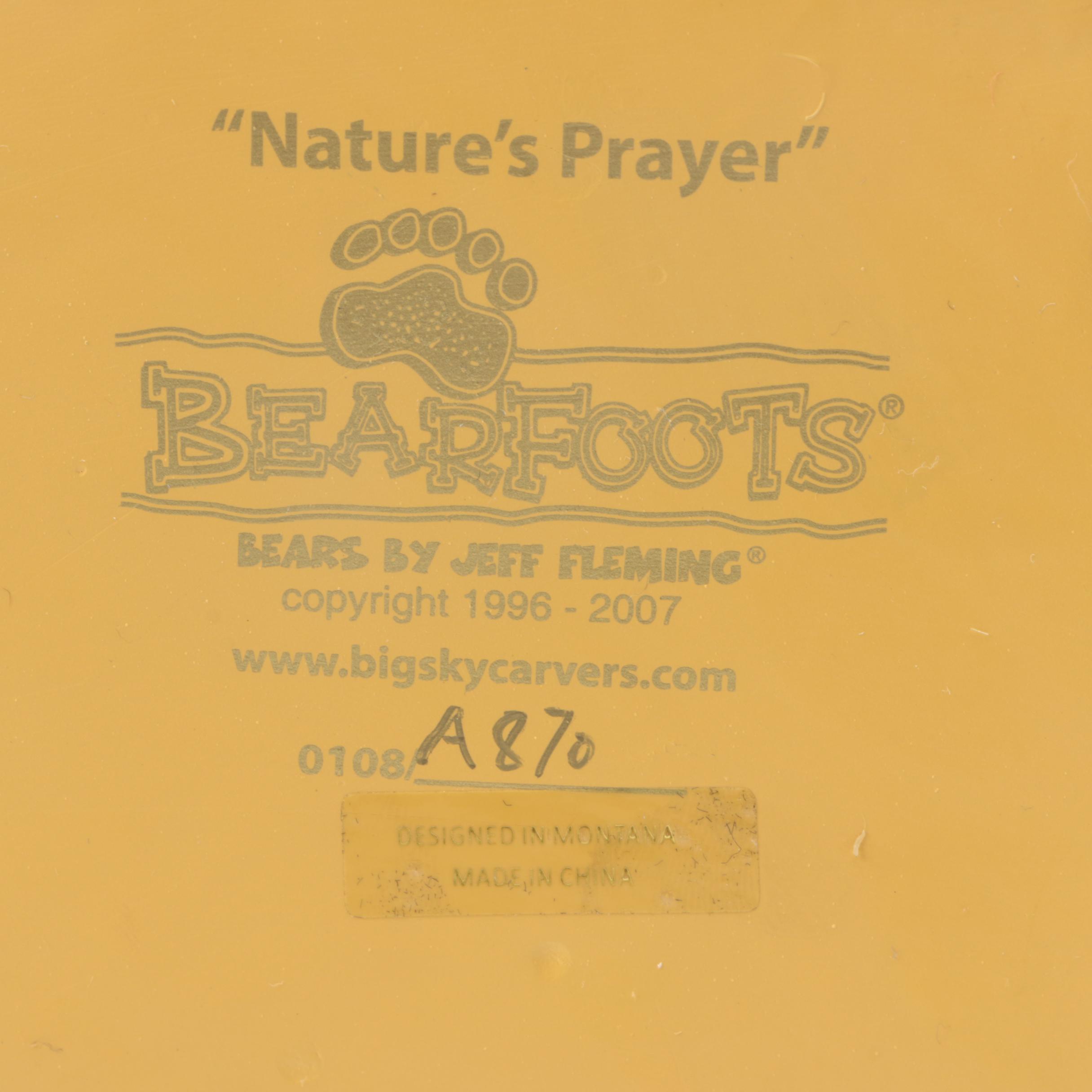 Bear Nativity Figurines by Big Sky Carvers