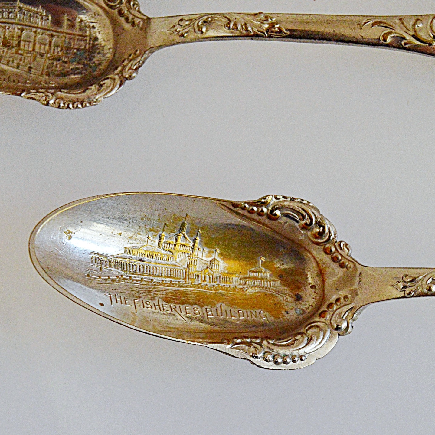 Set of 1893 Chicago World's Fair Souvenir Spoons