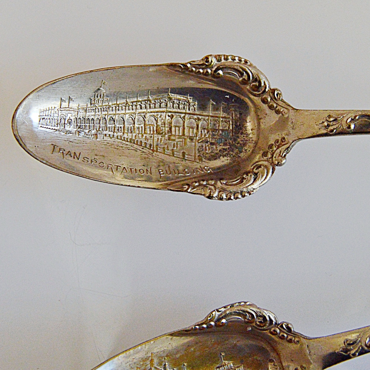 Set of 1893 Chicago World's Fair Souvenir Spoons