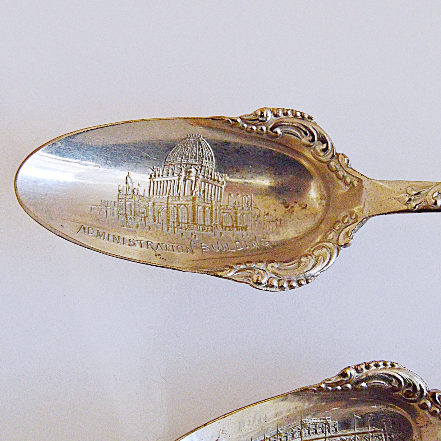Set of 1893 Chicago World's Fair Souvenir Spoons
