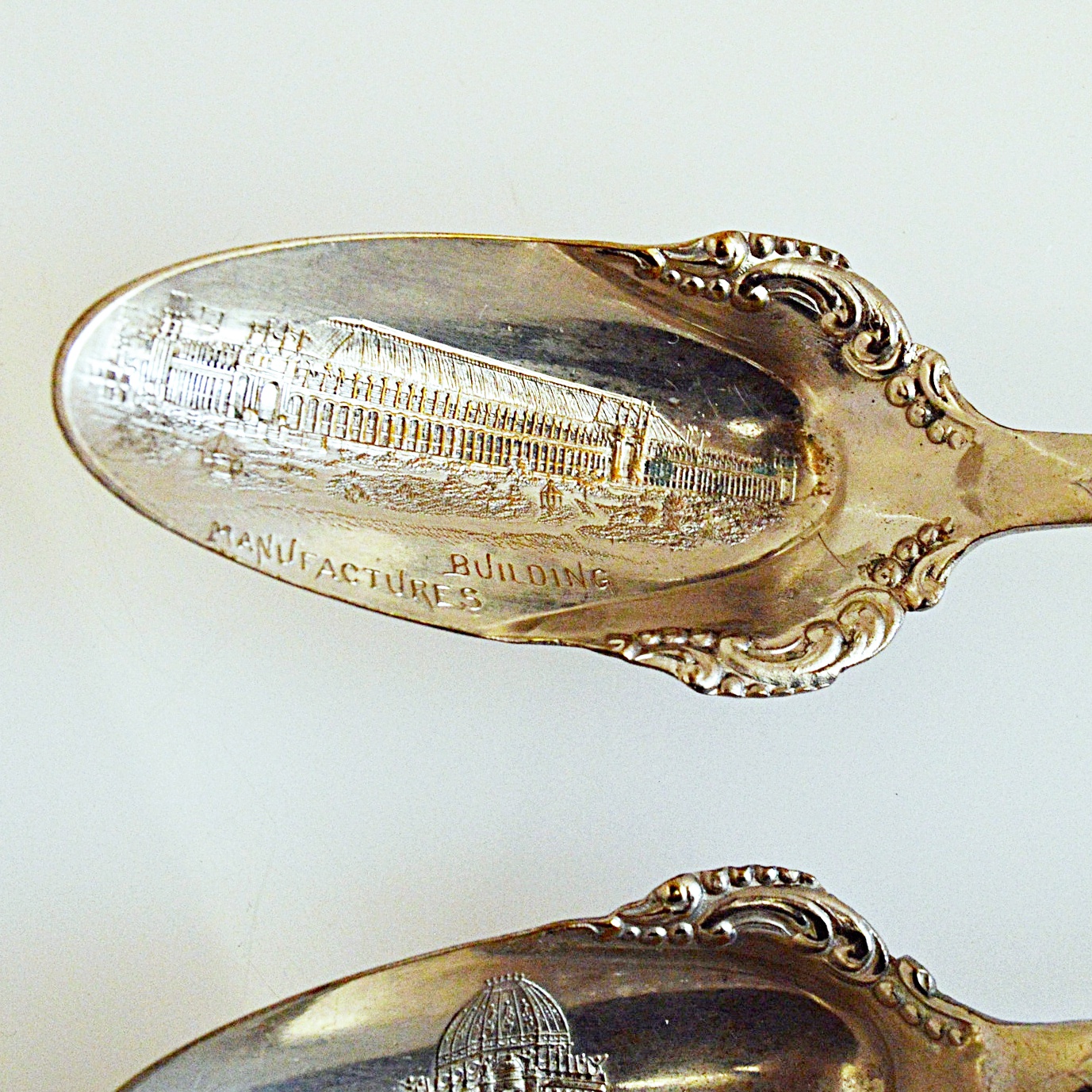 Set of 1893 Chicago World's Fair Souvenir Spoons