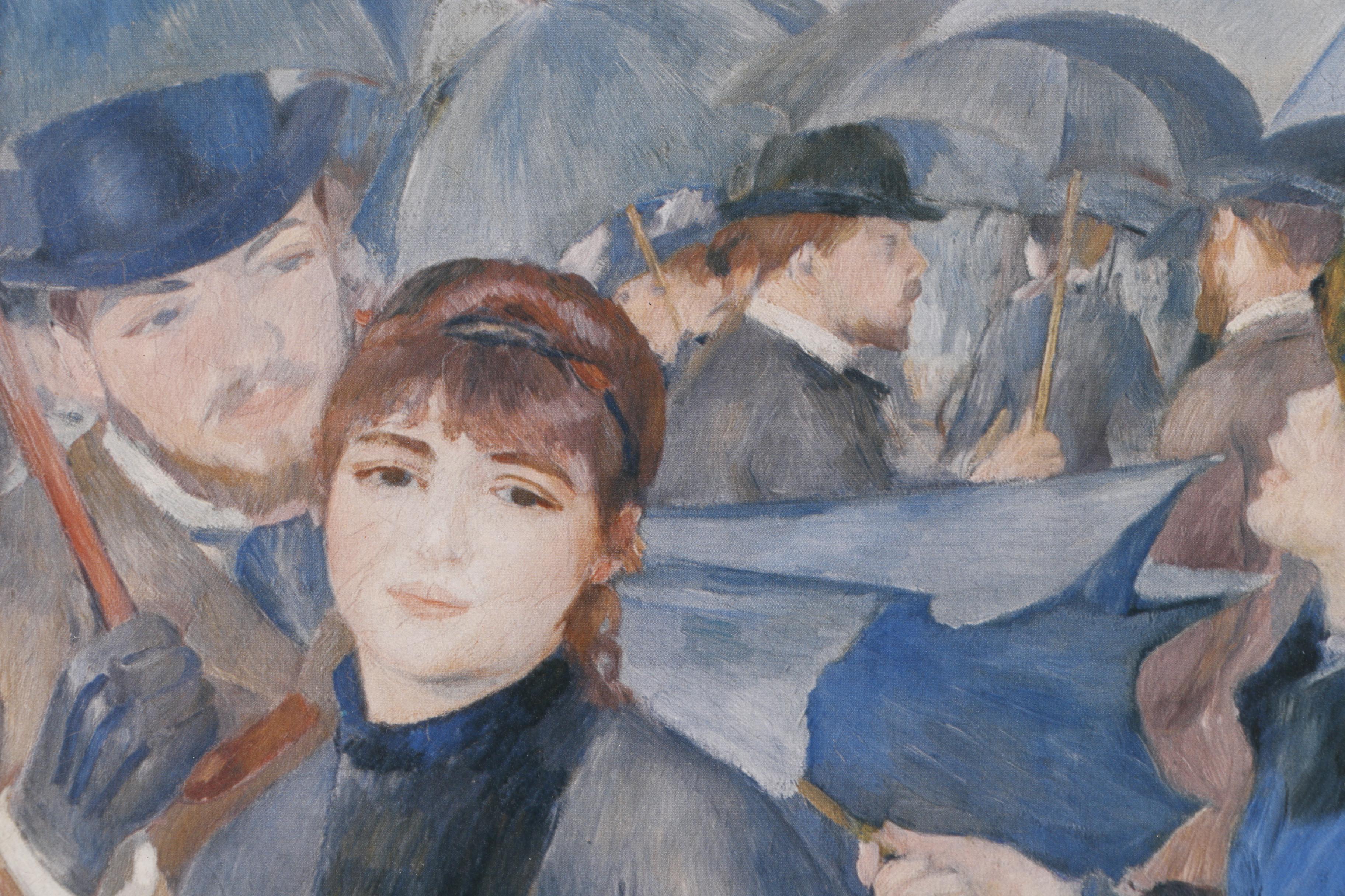 Offset Lithograph After Pierre-Auguste Renoir's "Les Parapluies"