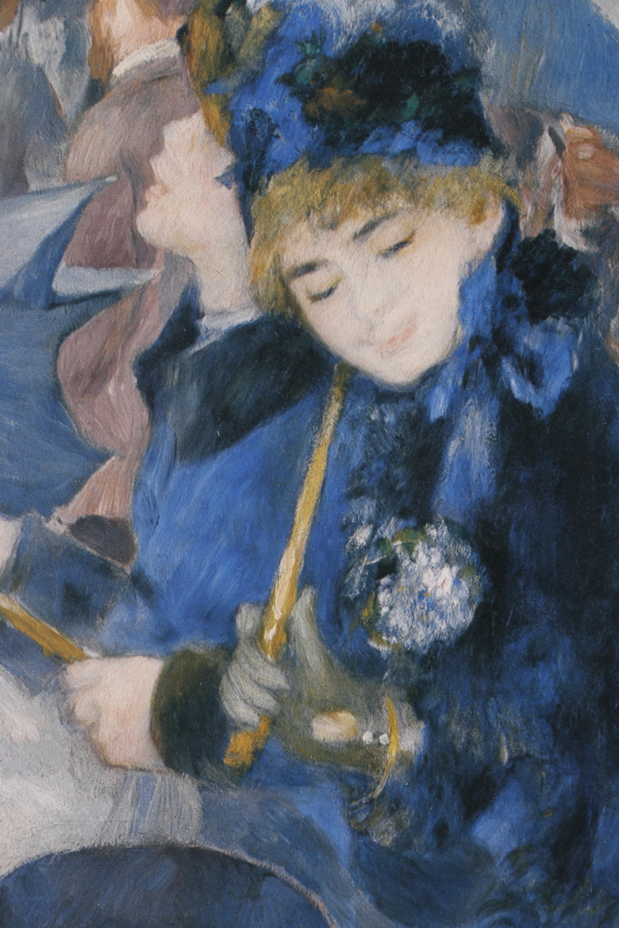 Offset Lithograph After Pierre-Auguste Renoir's "Les Parapluies"