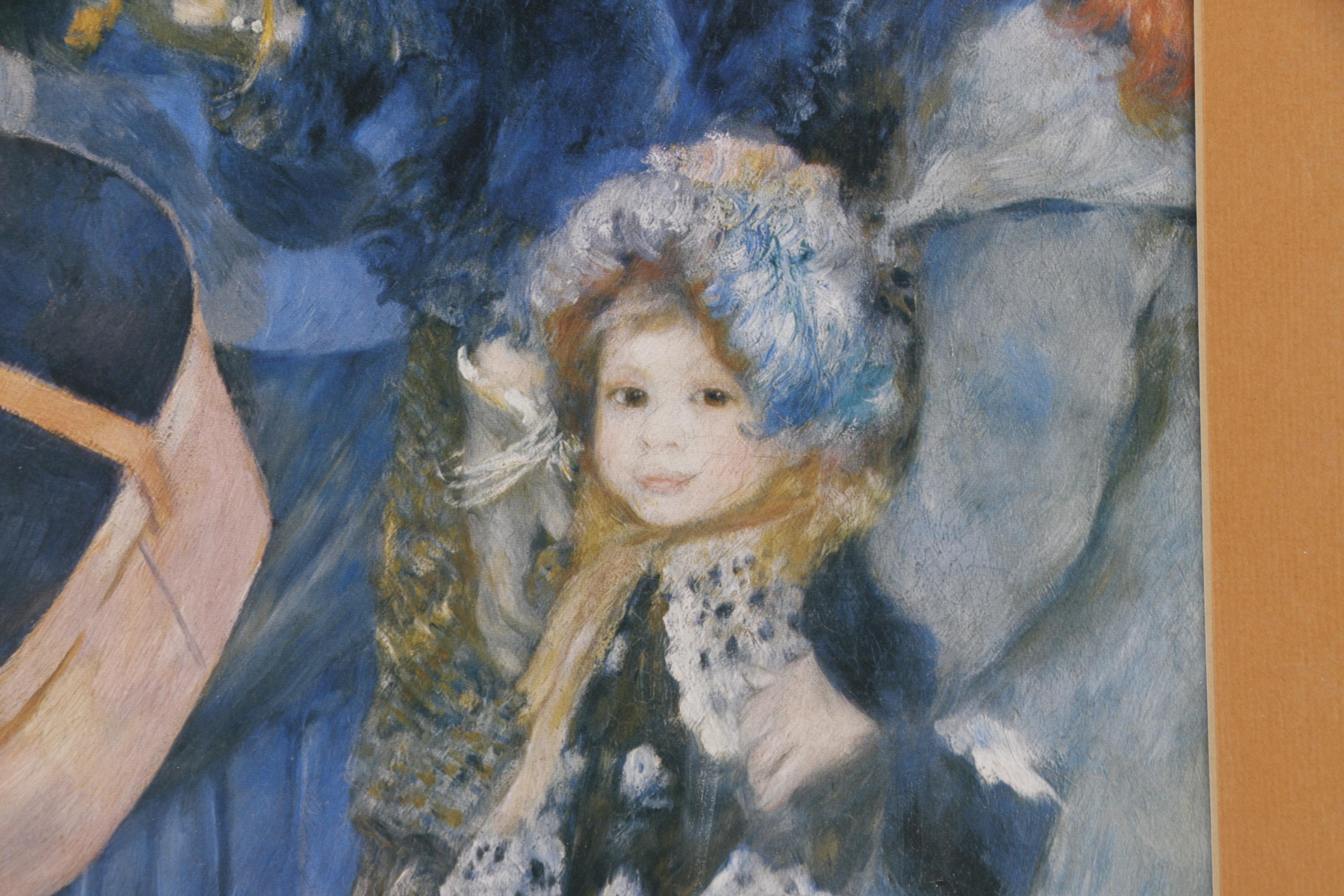 Offset Lithograph After Pierre-Auguste Renoir's "Les Parapluies"