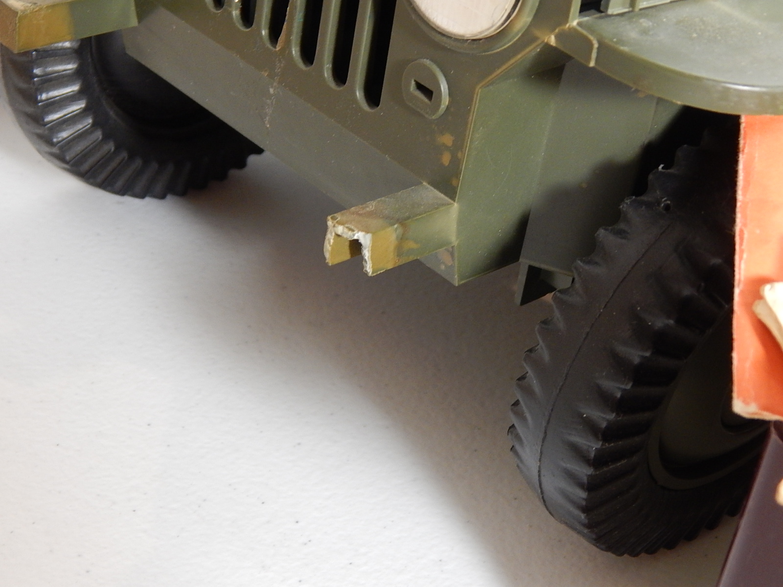 Vintage Toy Lot with G.I. Joe Jeep and Evel Knievel