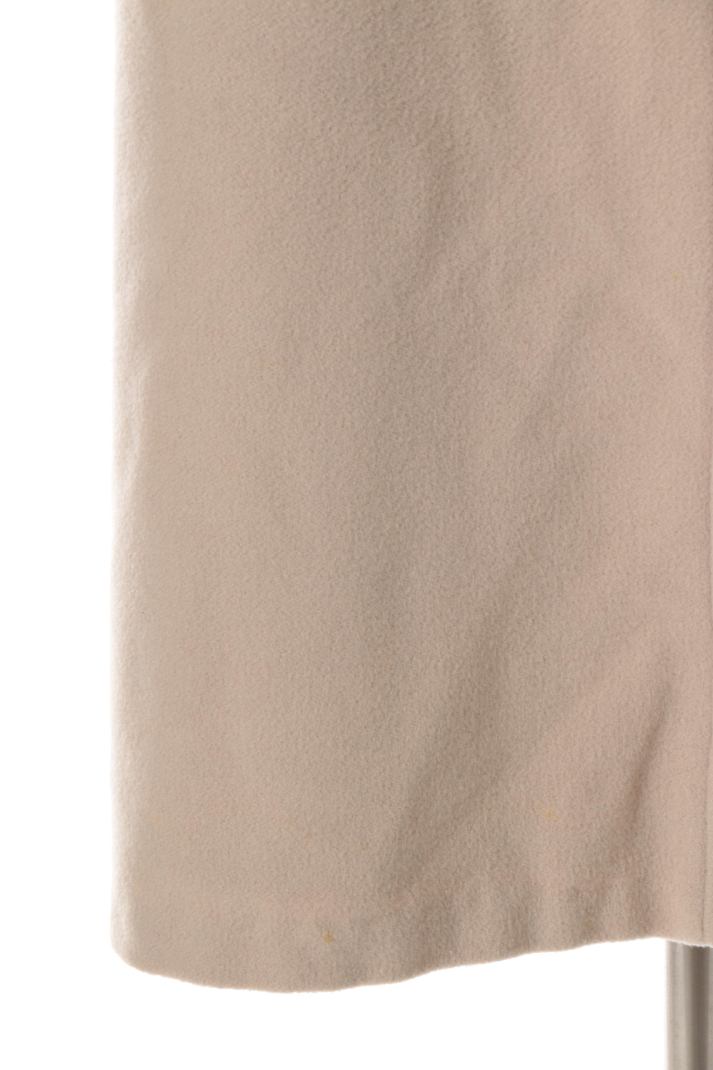 Women's Vintage Prince Luxury Fabrics Cashmere Coat