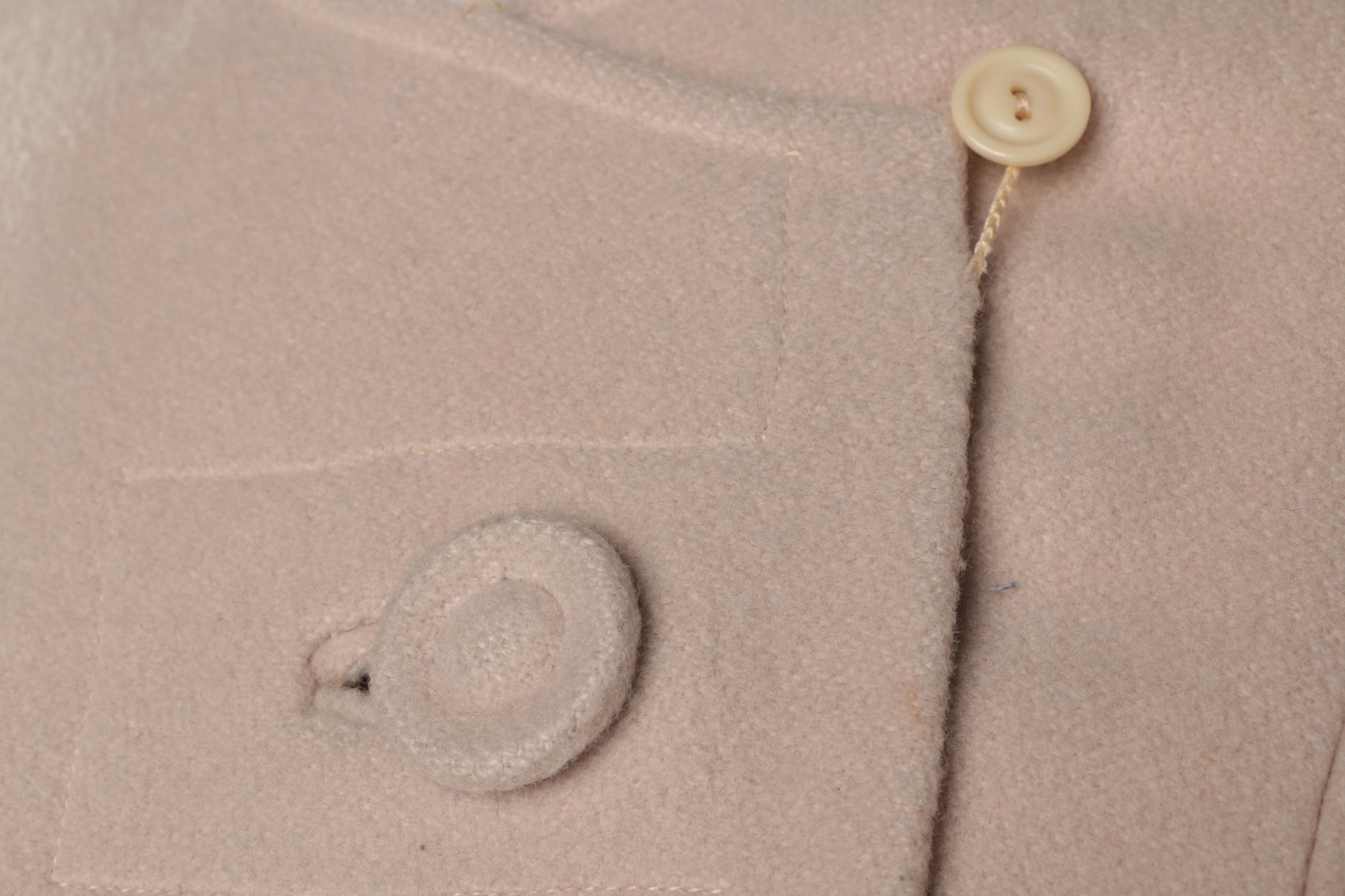 Women's Vintage Prince Luxury Fabrics Cashmere Coat