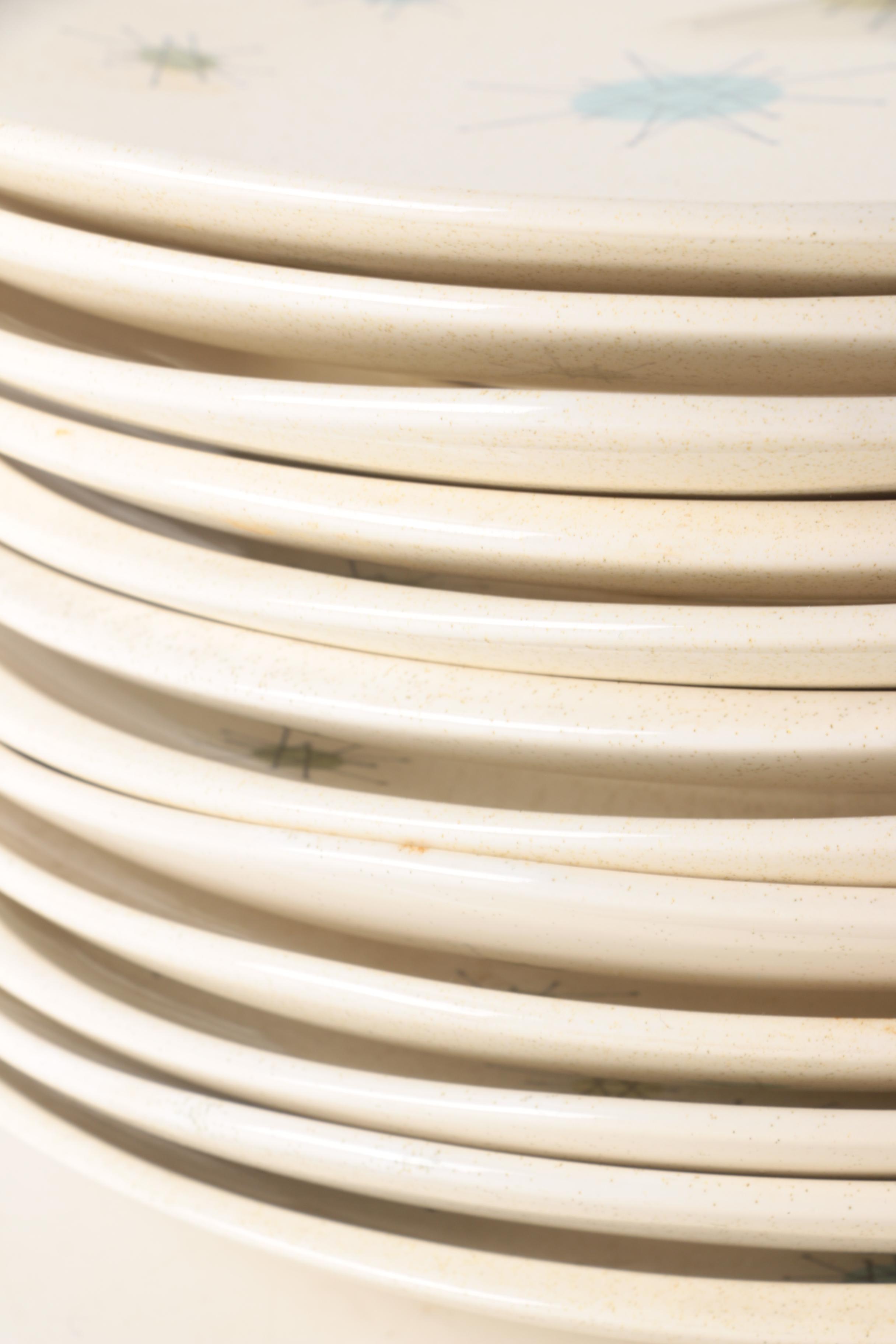 Mid-Century Modern Franciscan "Starburst" Tableware, Circa 1954-1966