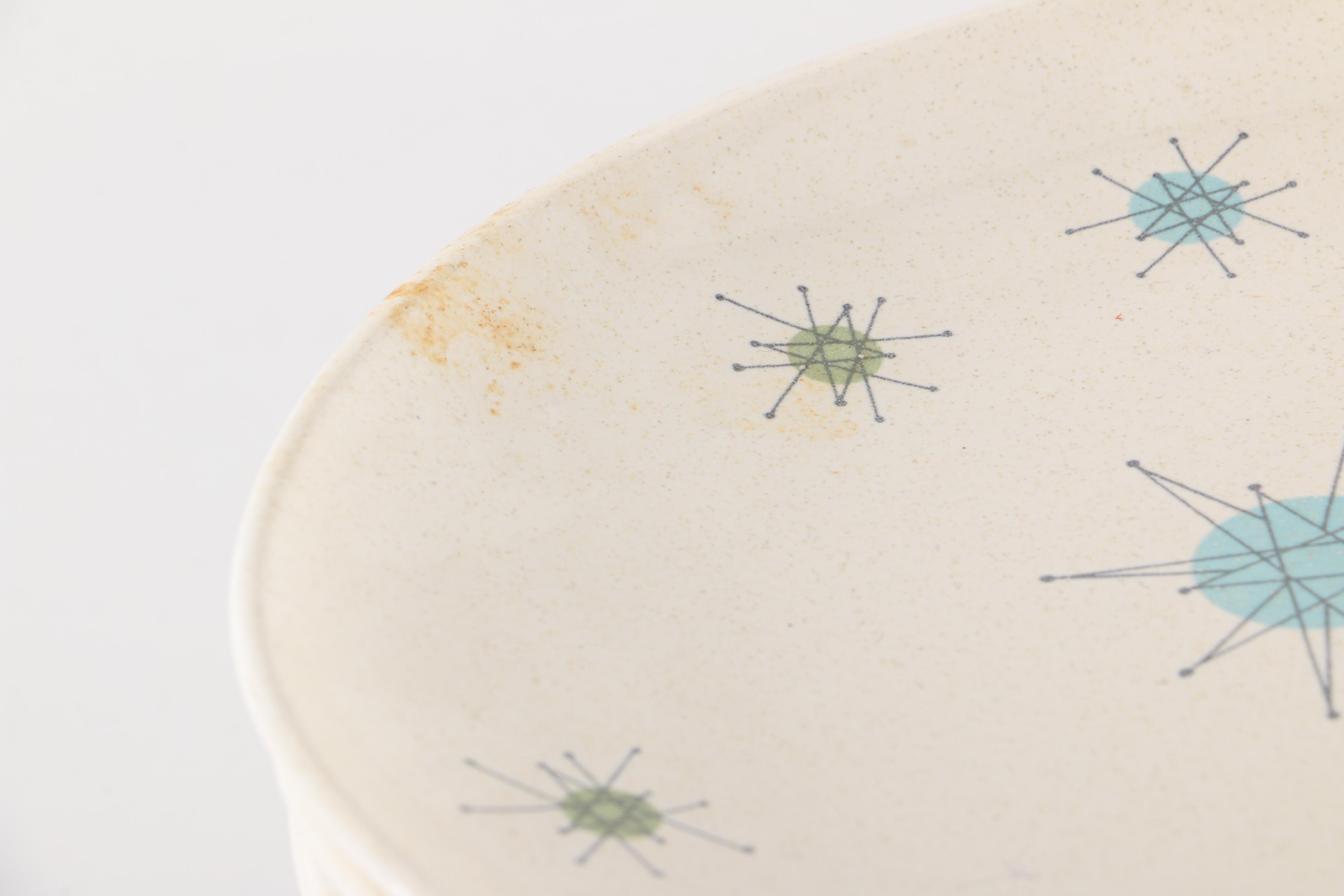 Mid-Century Modern Franciscan "Starburst" Tableware, Circa 1954-1966