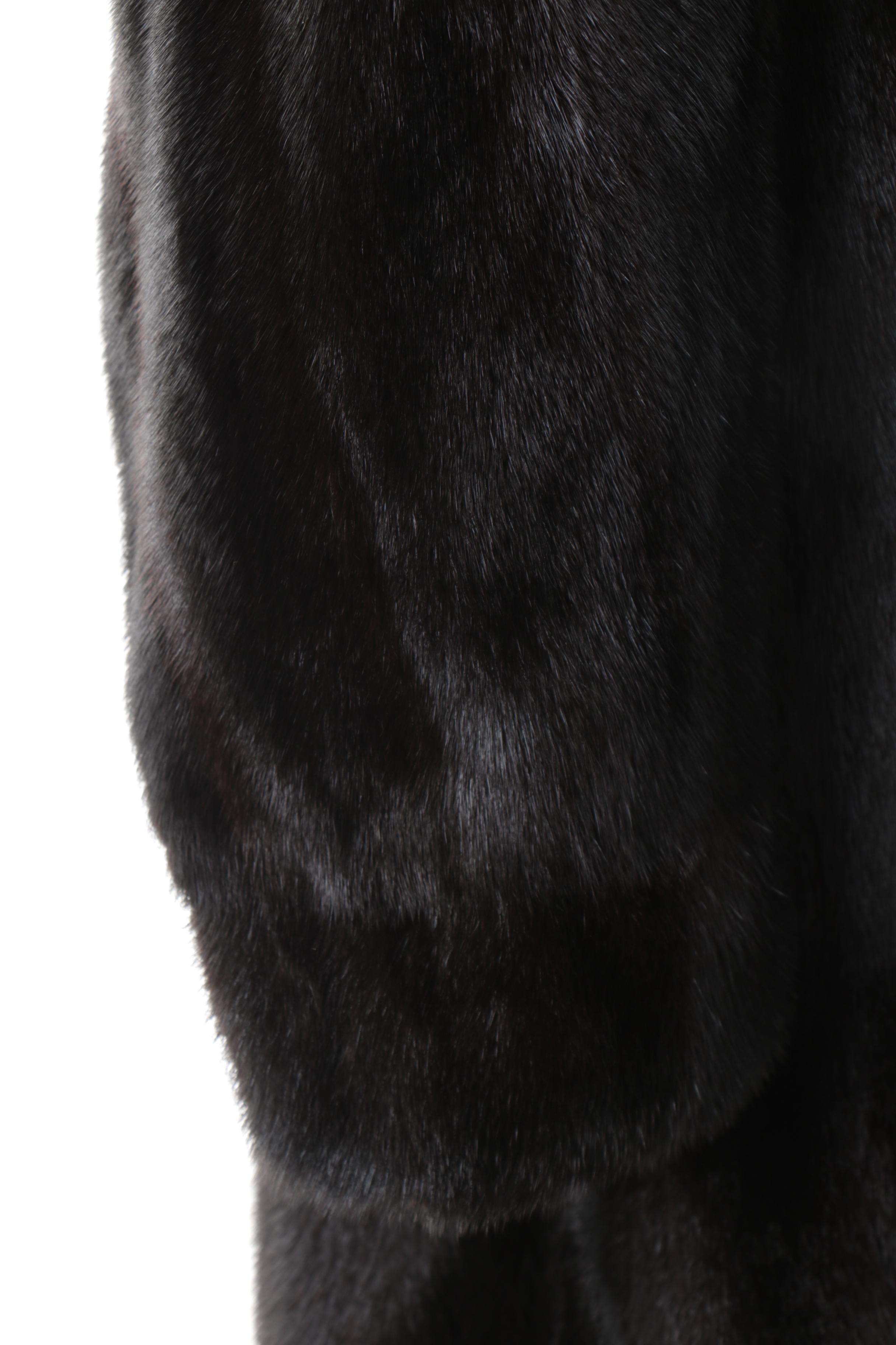 Vintage Revillon Ranch Mink Fur Coat