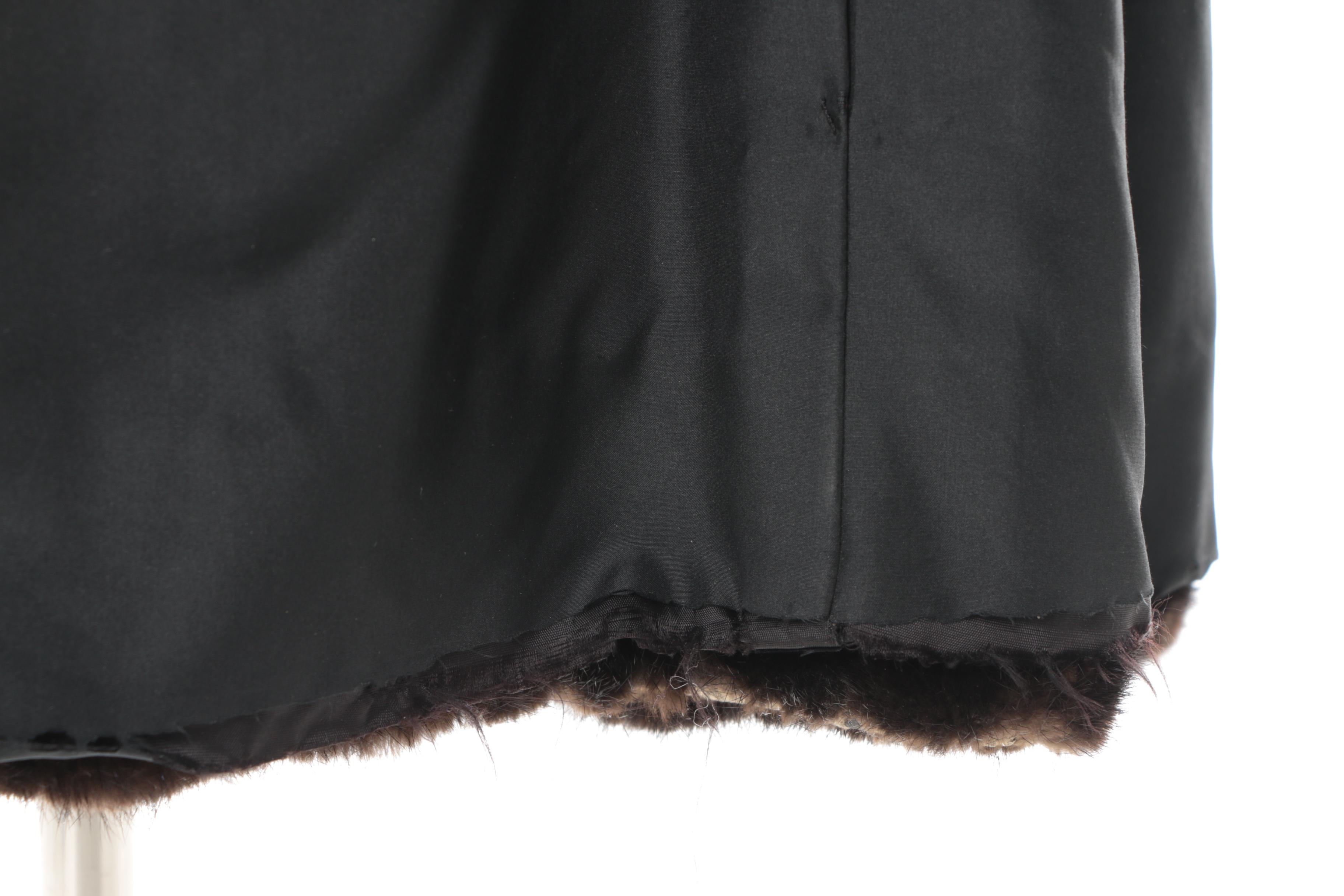 Vintage Revillon Ranch Mink Fur Coat