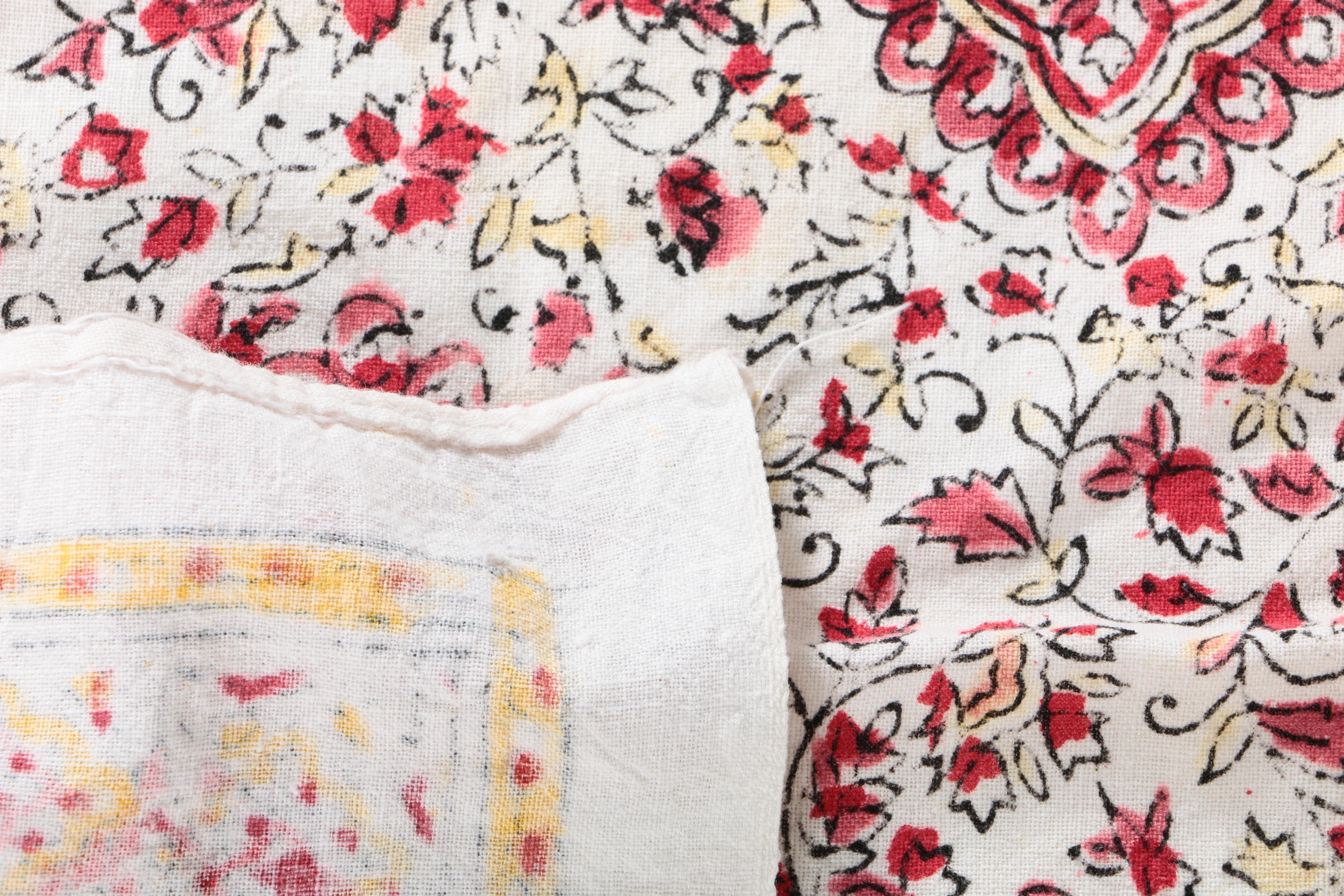 Paisley Print Bed Spread and Silky Cover