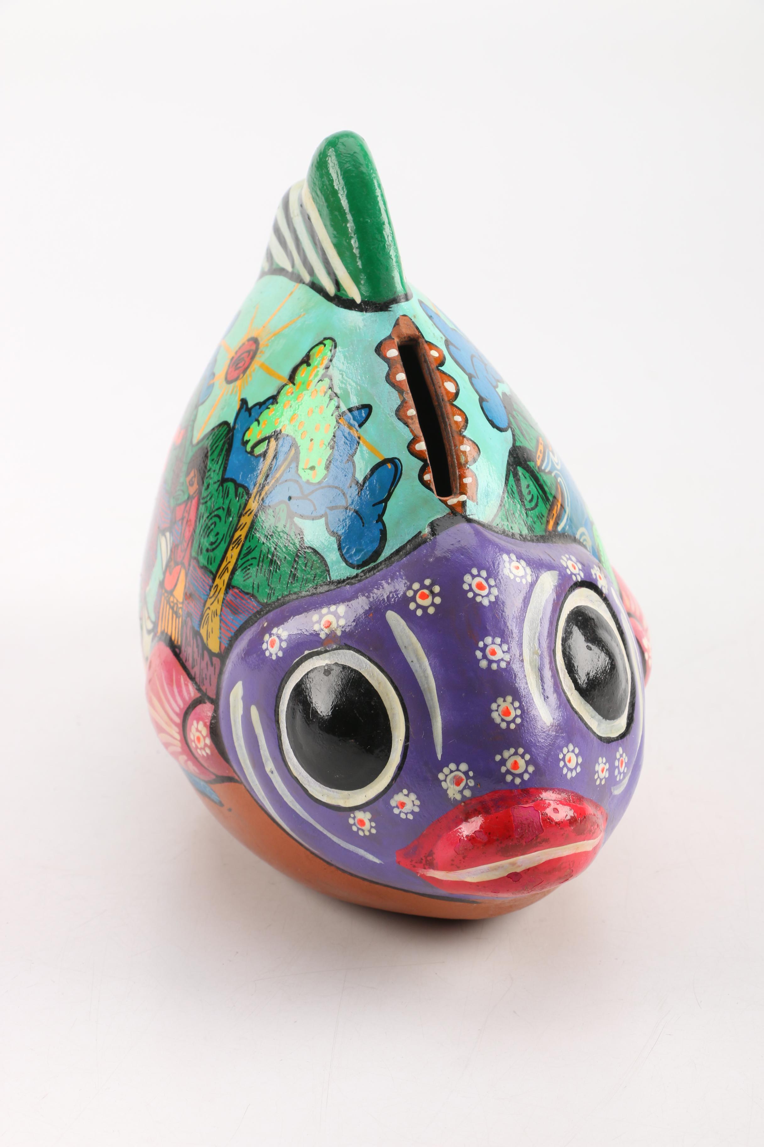 Decorative Fish Bank and Ornaments