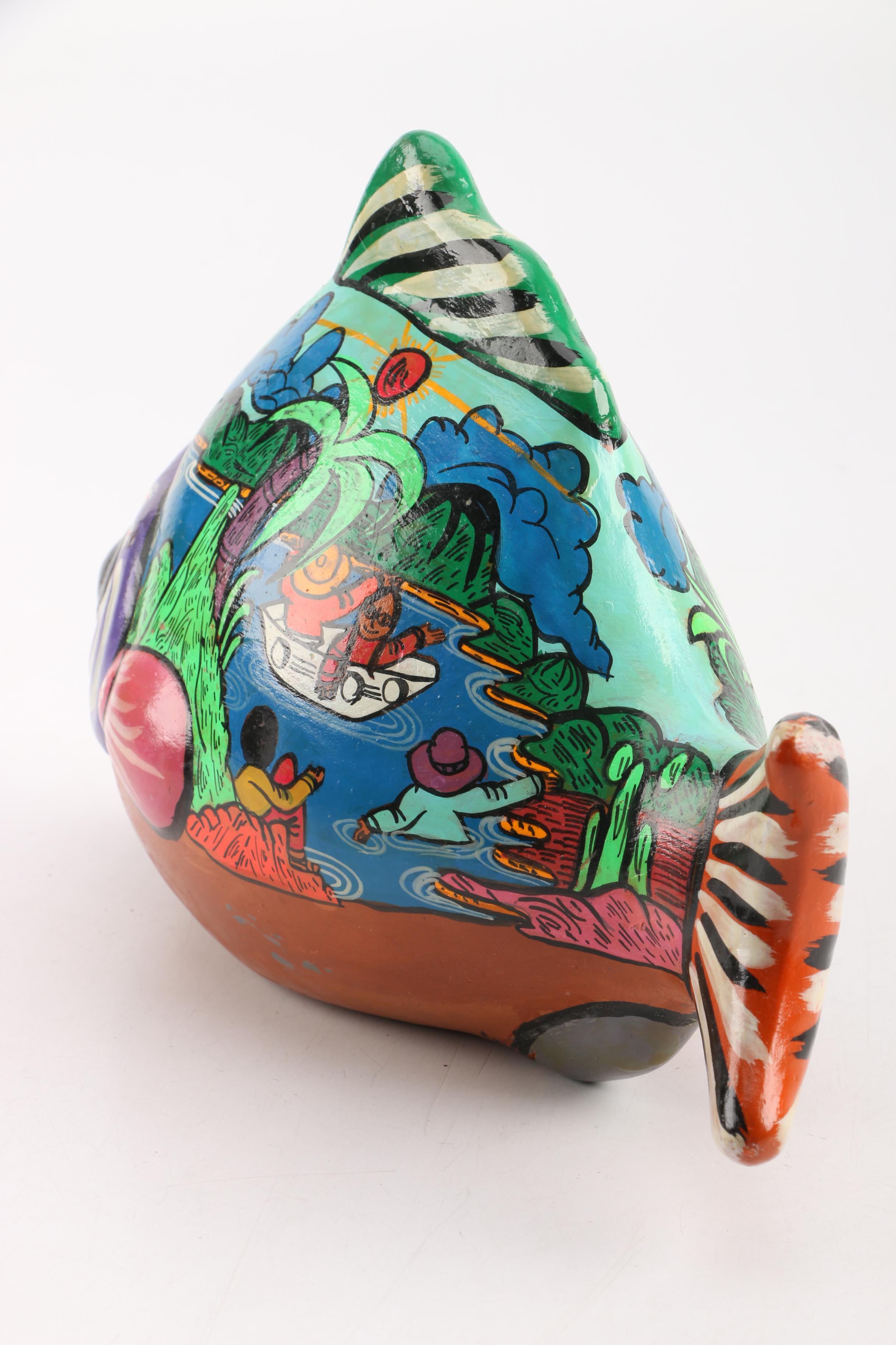 Decorative Fish Bank and Ornaments