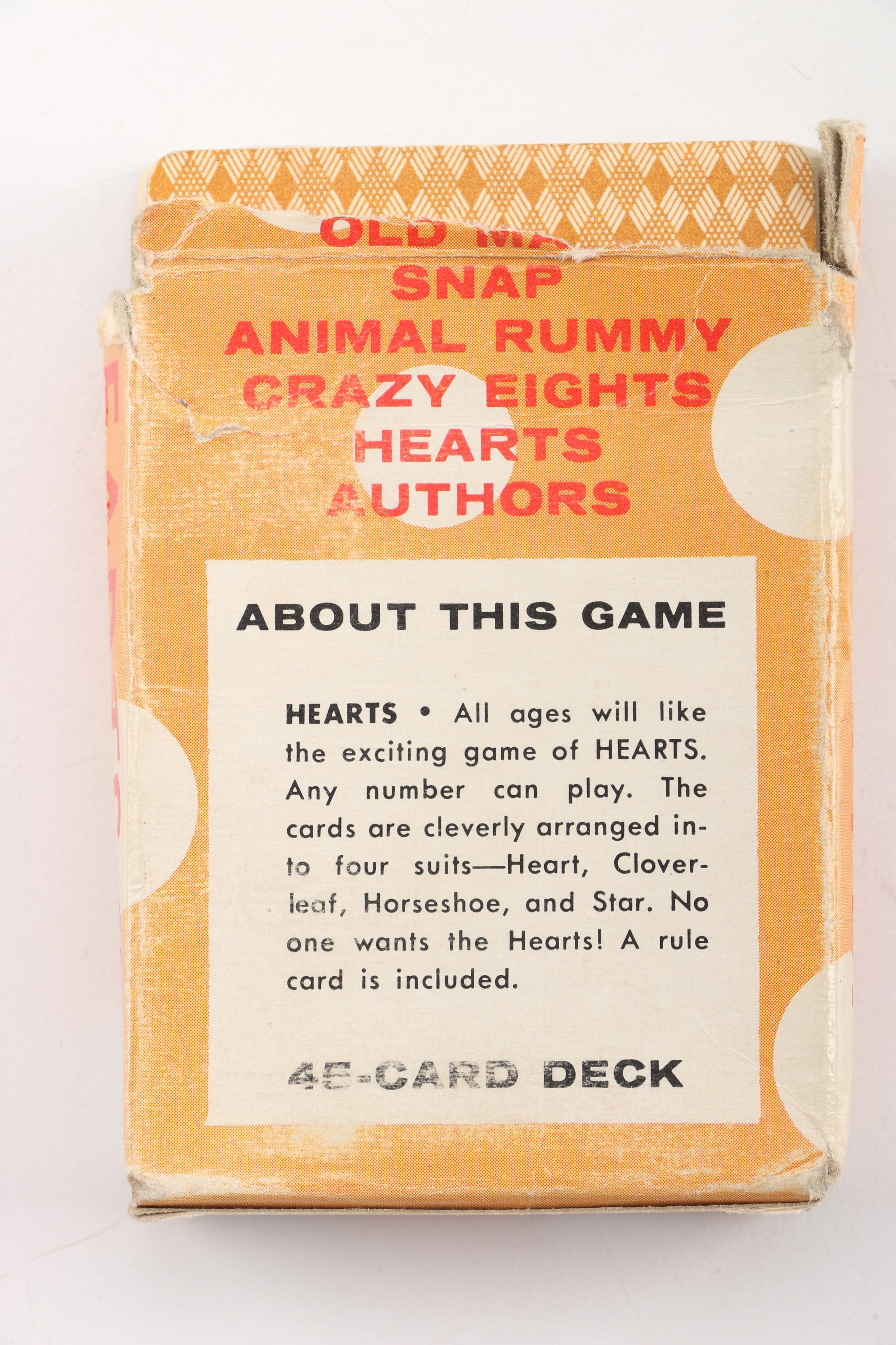 Children Card Games and Construction Toys