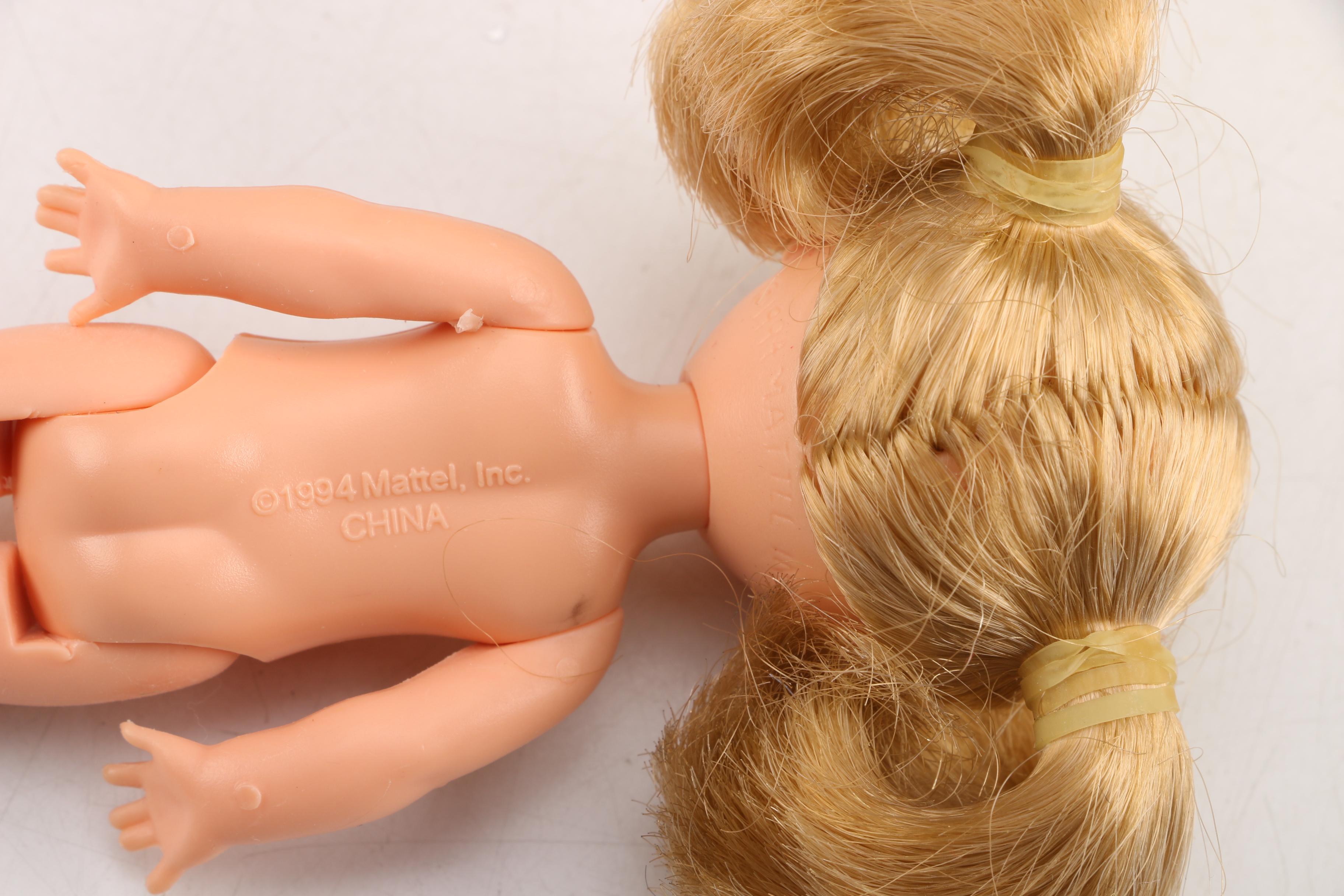 Barbies With Carrying Case