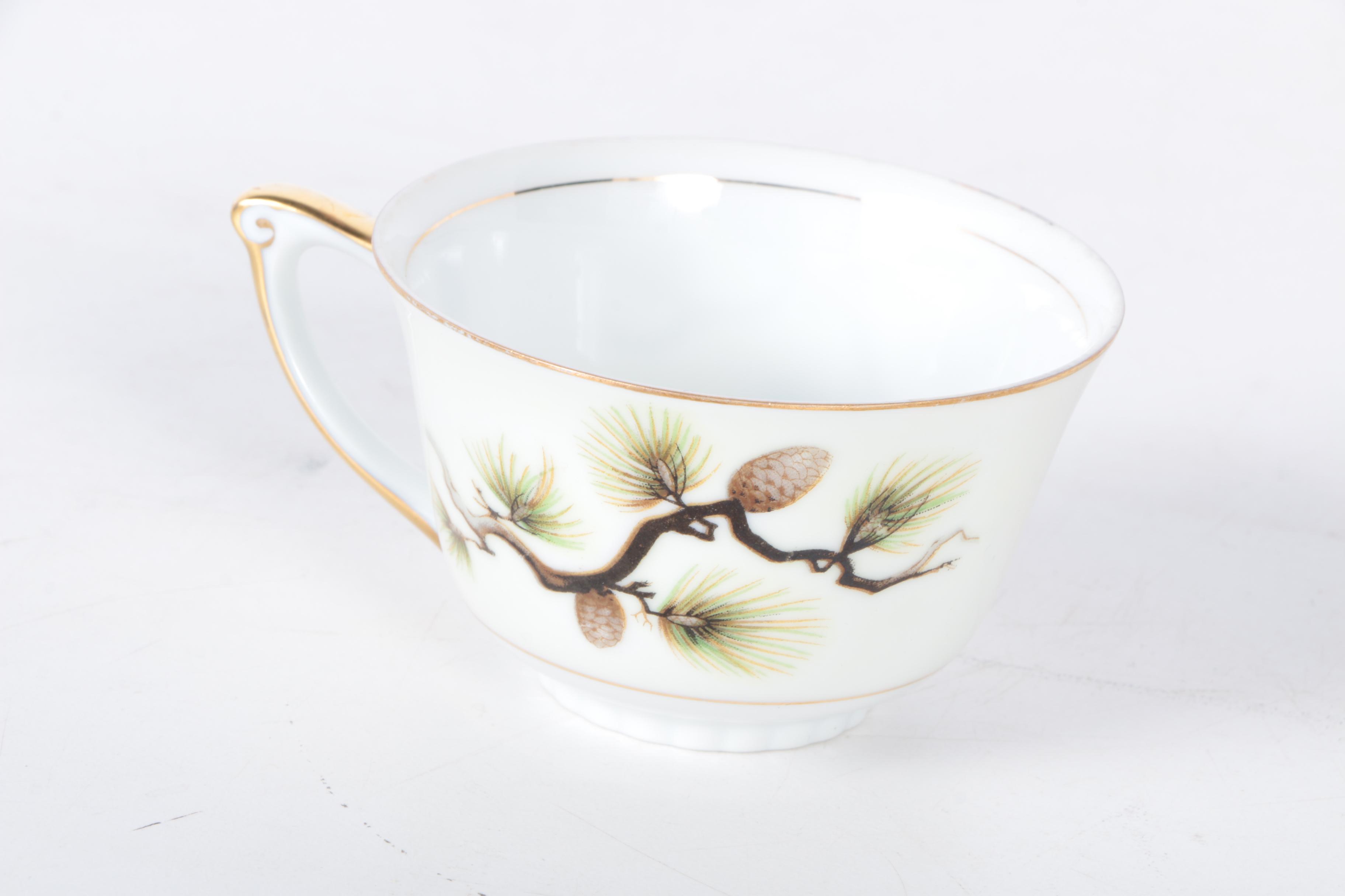 Mid Century Narumi "Shasta Pine" Tableware