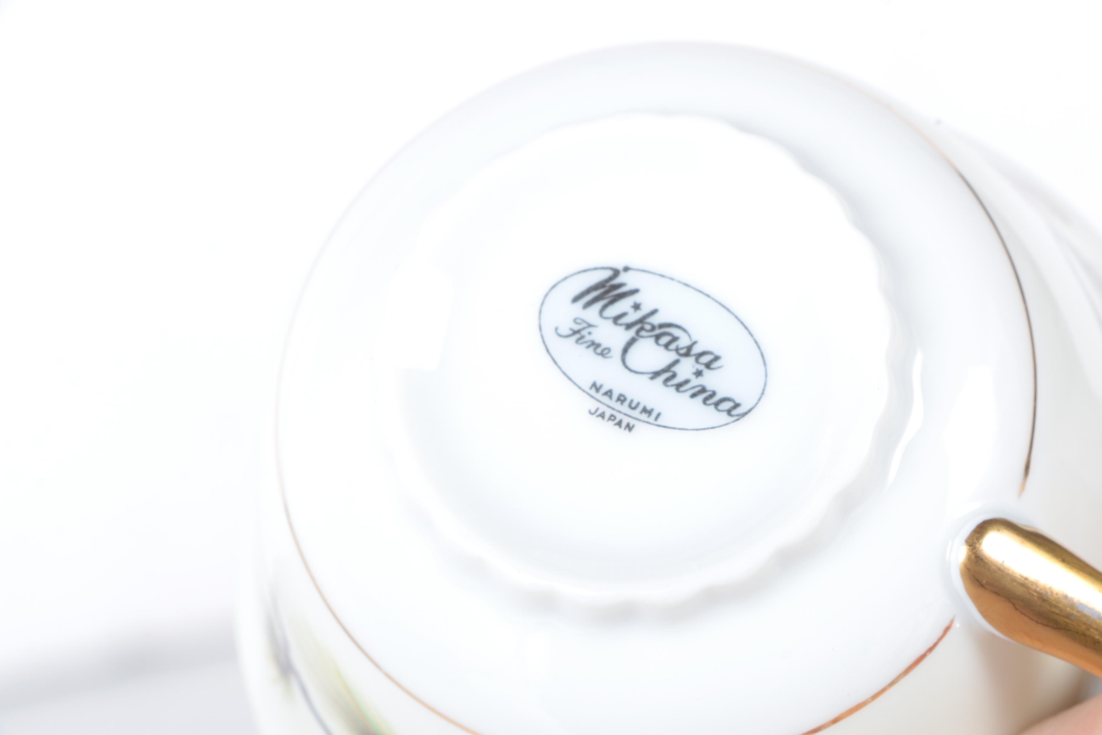 Mid Century Narumi "Shasta Pine" Tableware